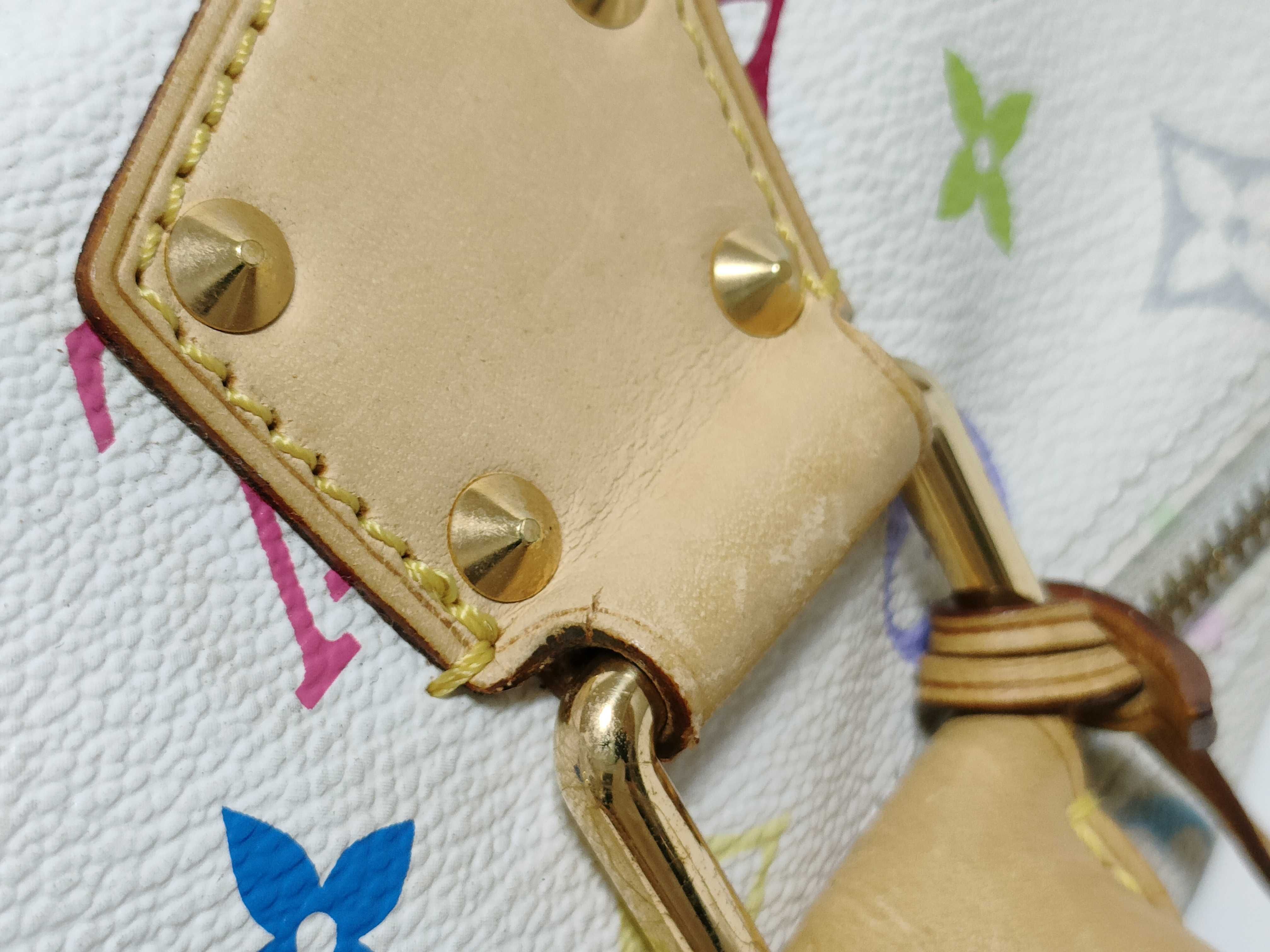 Monogram Multicolor KR - White Speedy 30 Handbag — view 5