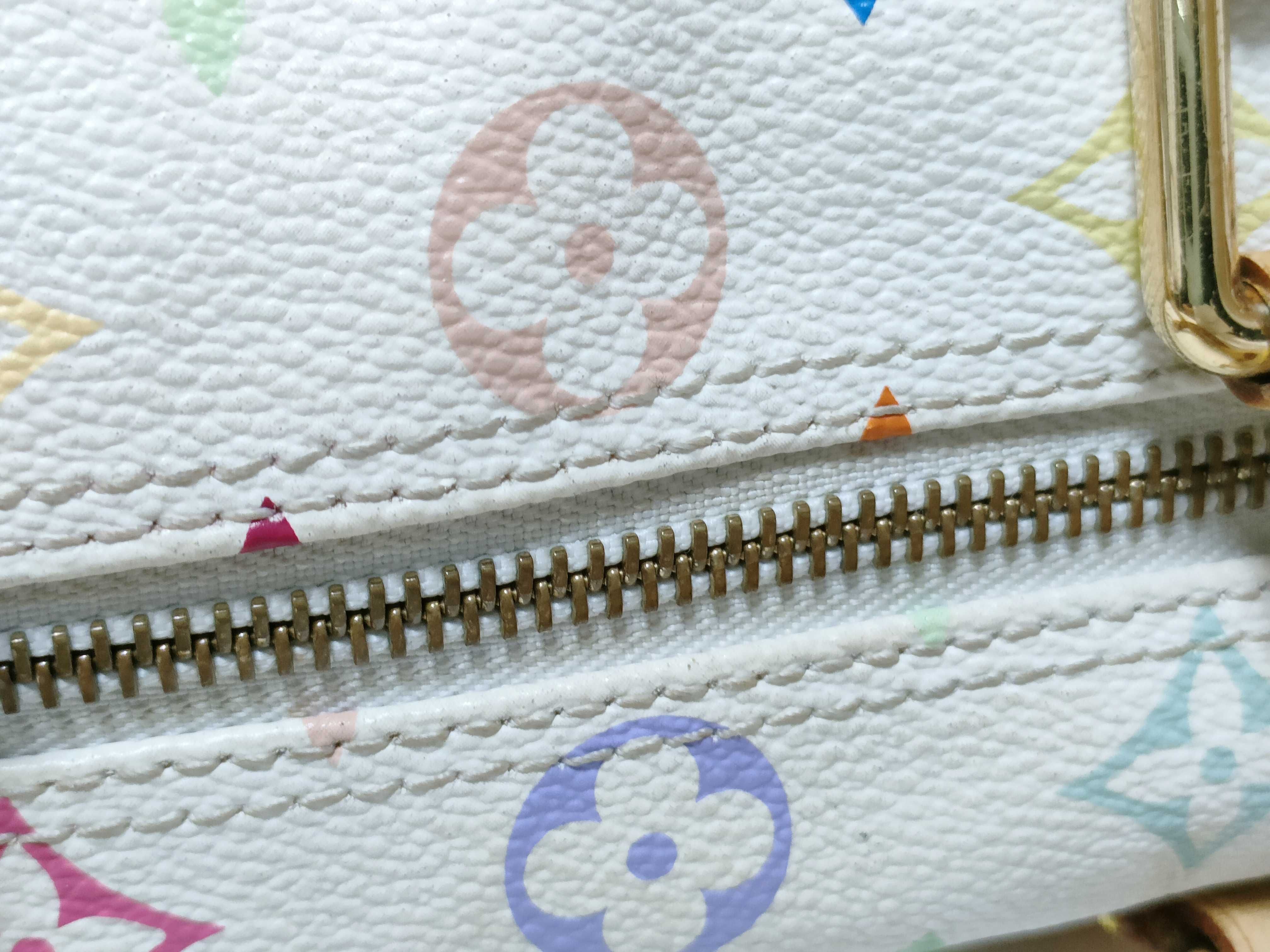 Monogram Multicolor KR - White Speedy 30 Handbag — view 6