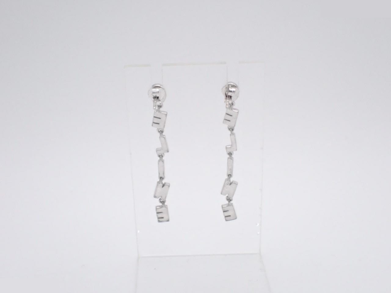 Other lines: Precious metals, logo earrings — view 2