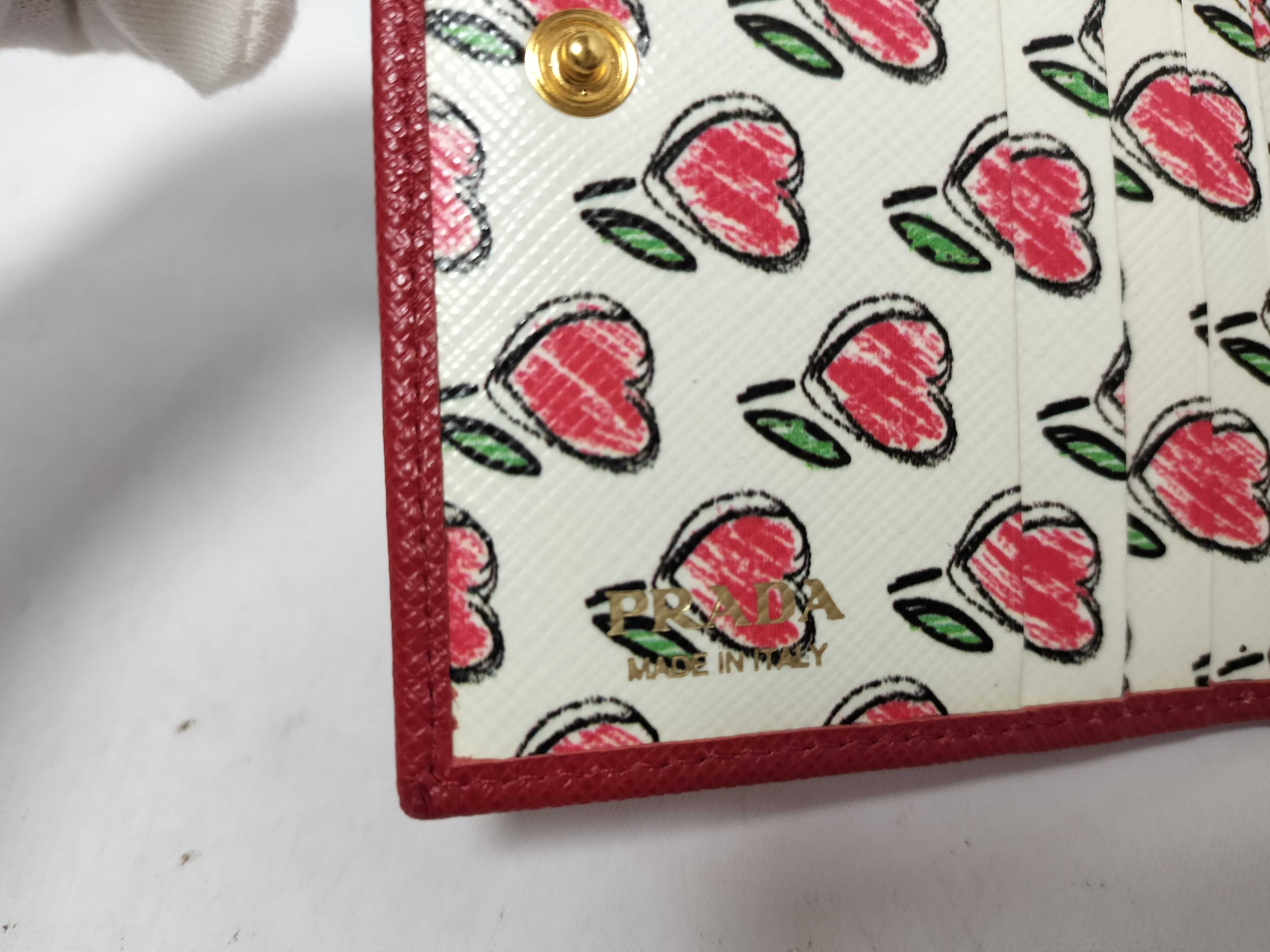 Mini Wallet Saffiano Red Wallet — view 8