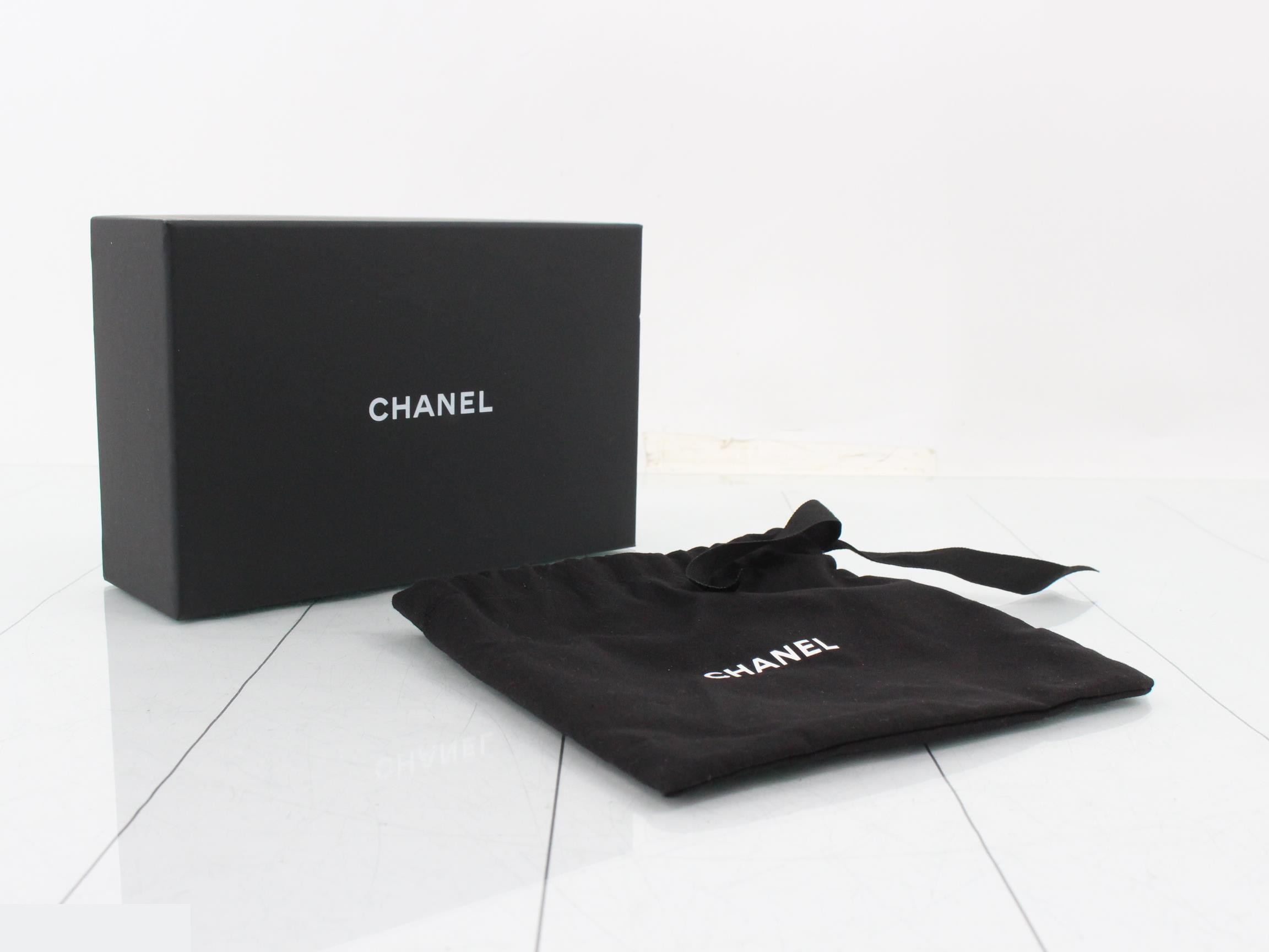 Tweed sequin chain shoulder bag, black — view 5