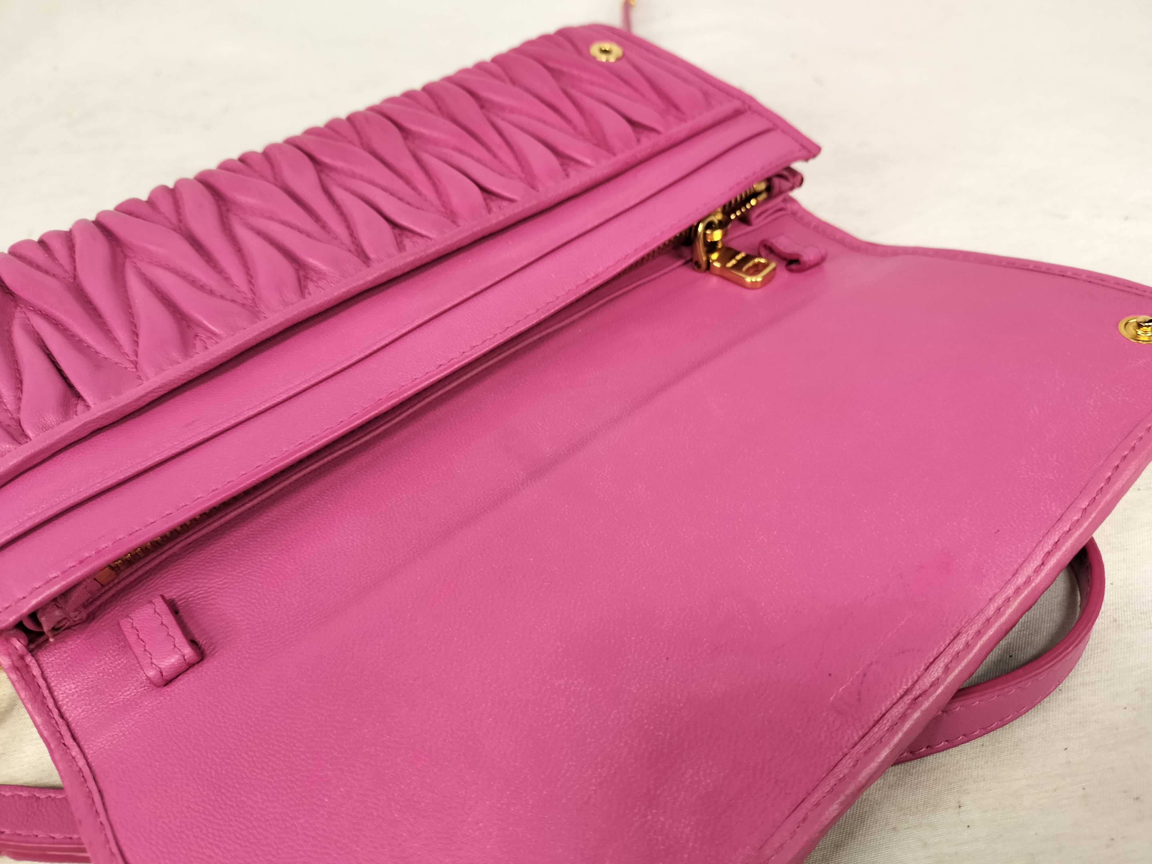 Shoulder Bag / Chain Wallet / 5M1290 / Matelassé Leather — view 8
