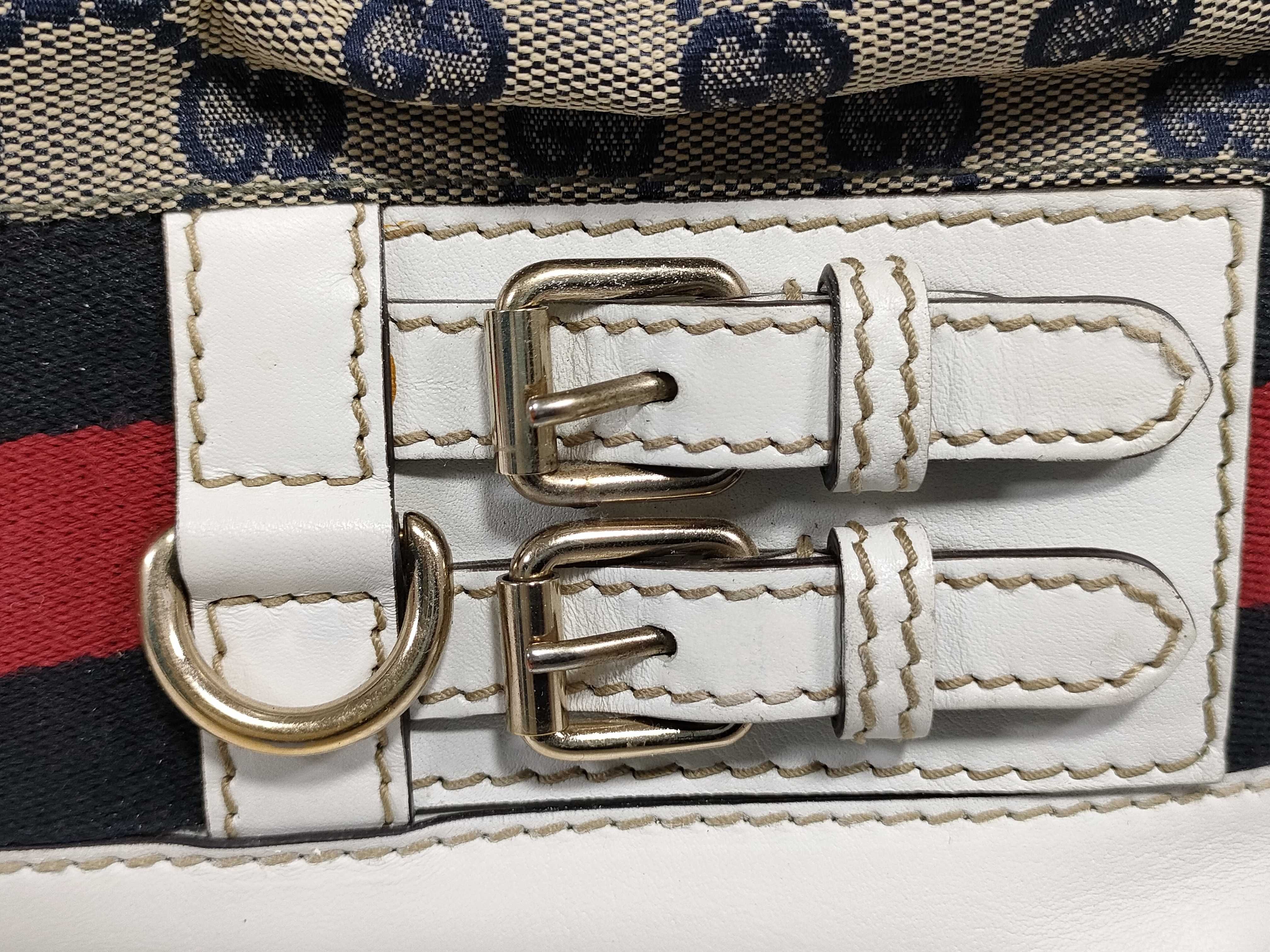 GG Canvas Heritage Web Buckle GG Canvas Tote Bag (Handbag) — view 8