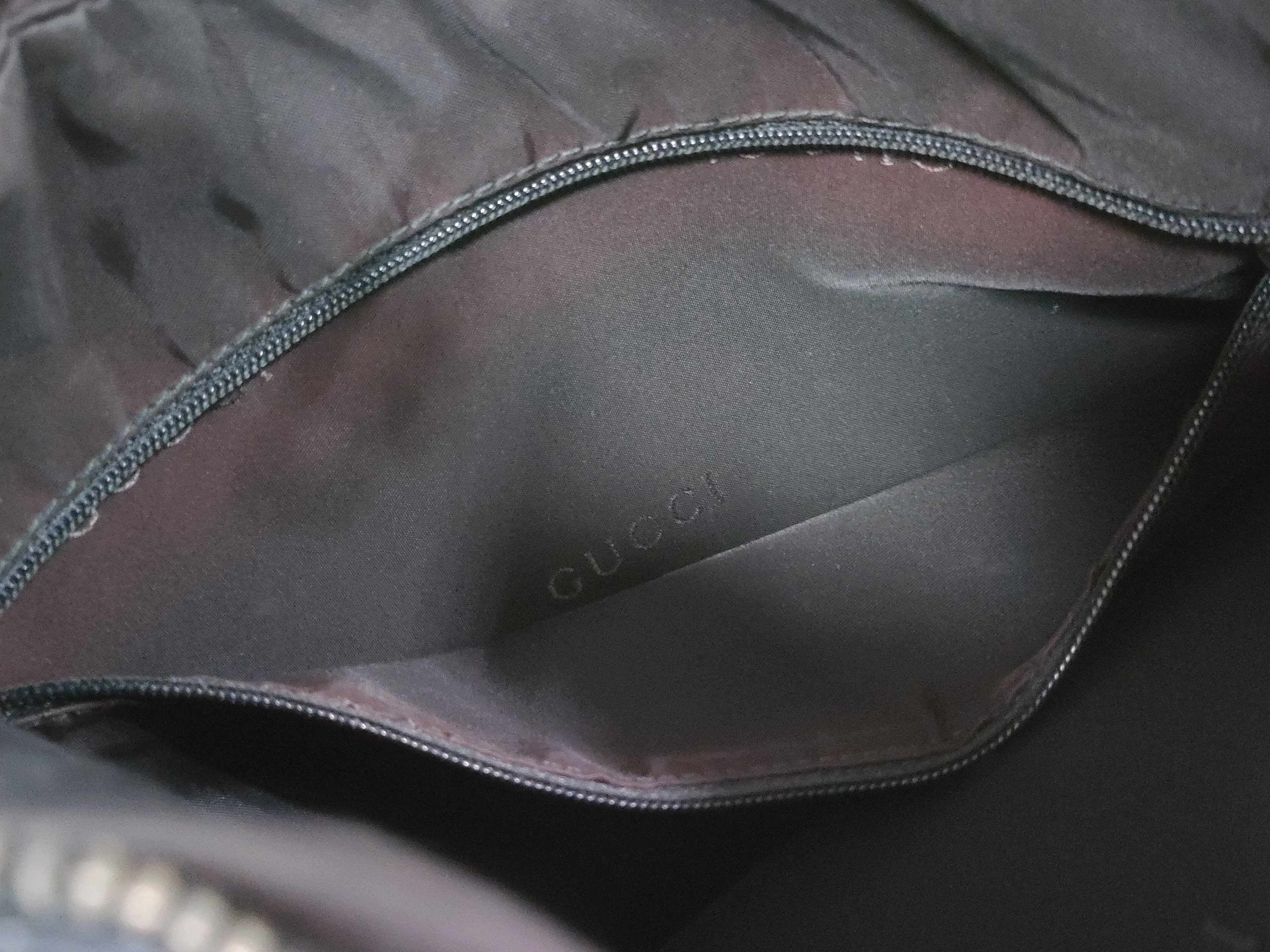 Leather GG Hardware One-Shoulder Bag — view 11