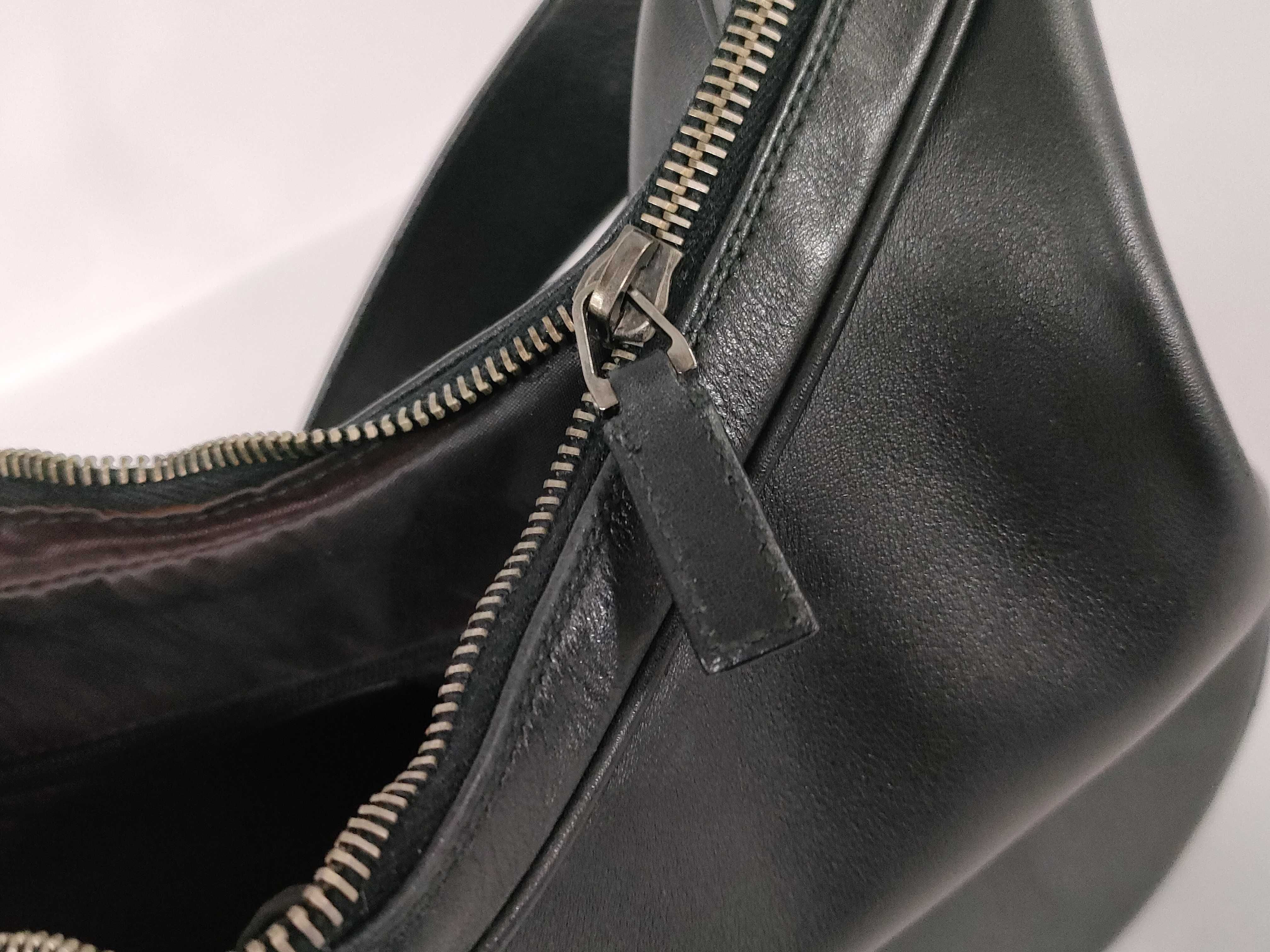 Leather GG Hardware One-Shoulder Bag — view 13