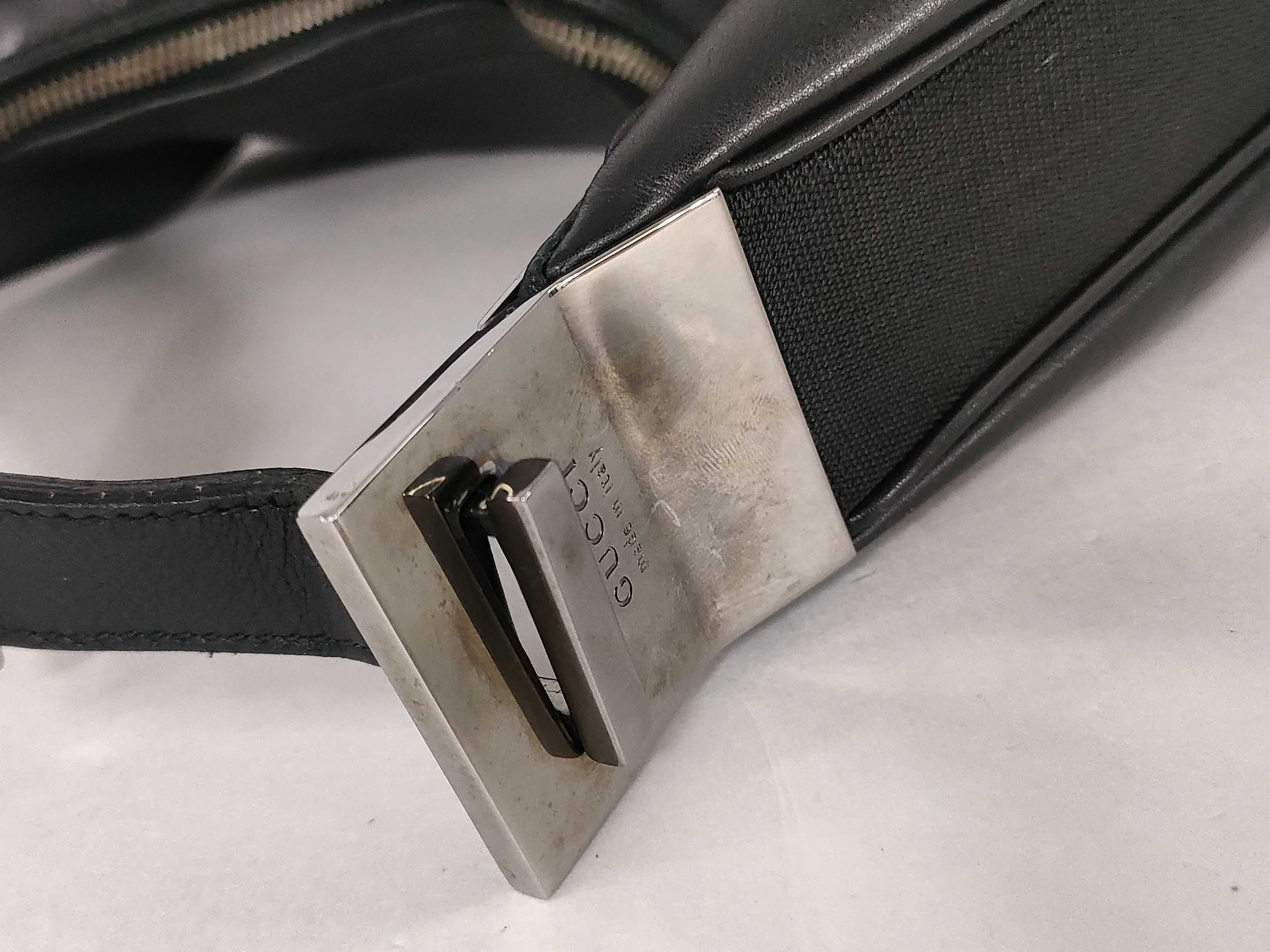 Leather GG Hardware One-Shoulder Bag — view 5