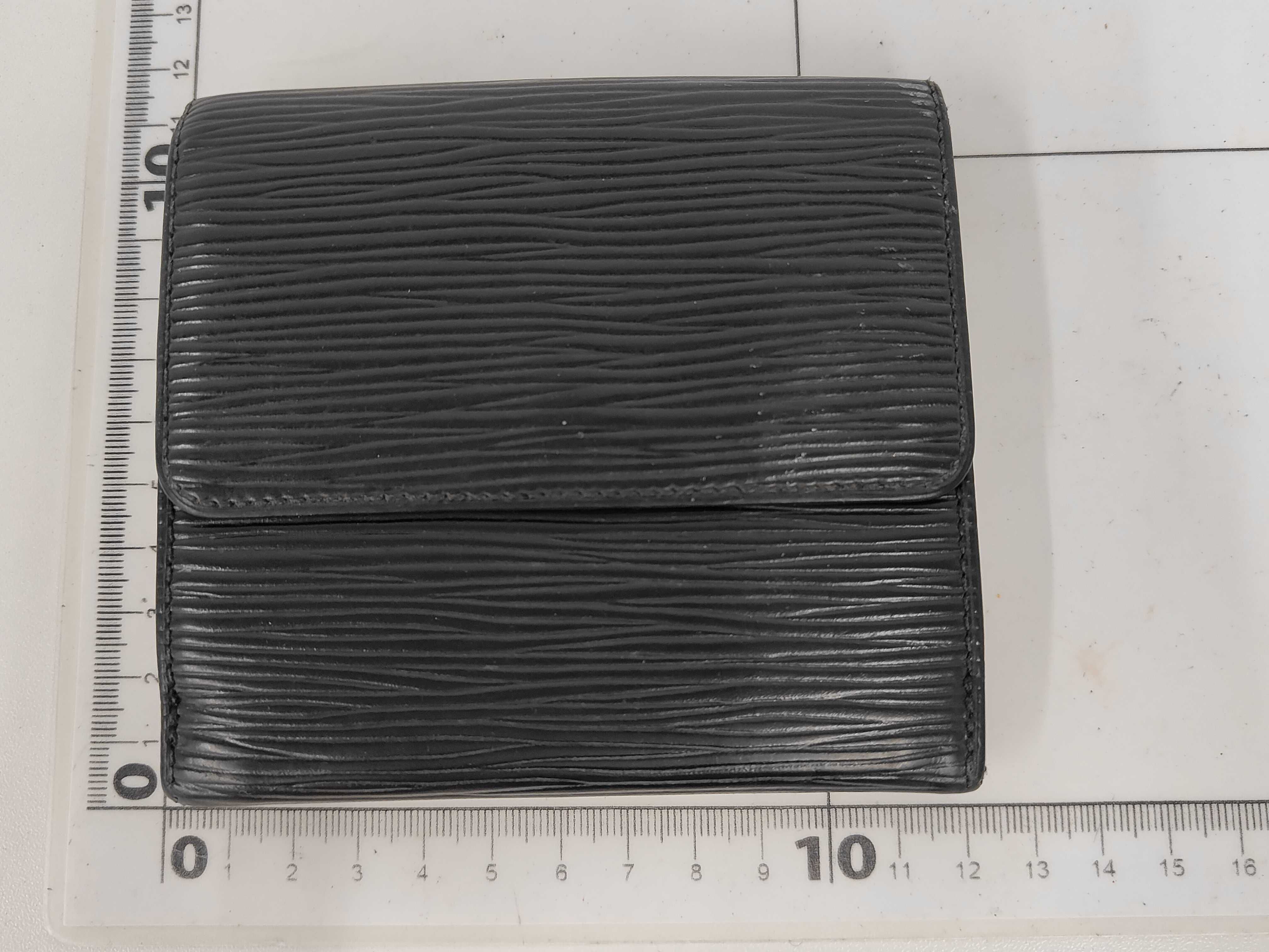 Epi Leather Wallet with Double Snap Closure — view 2