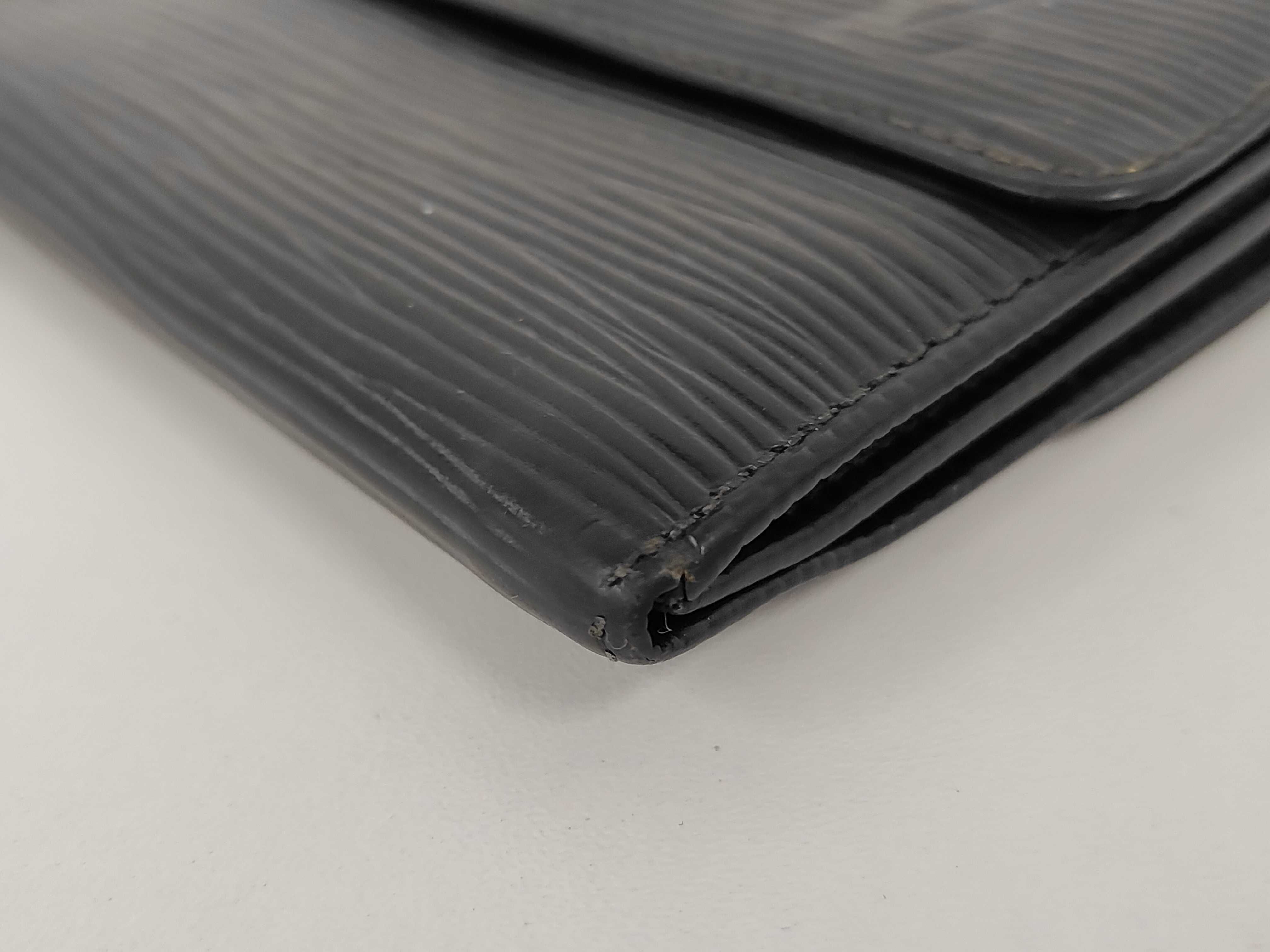Epi Leather Wallet with Double Snap Closure — view 3