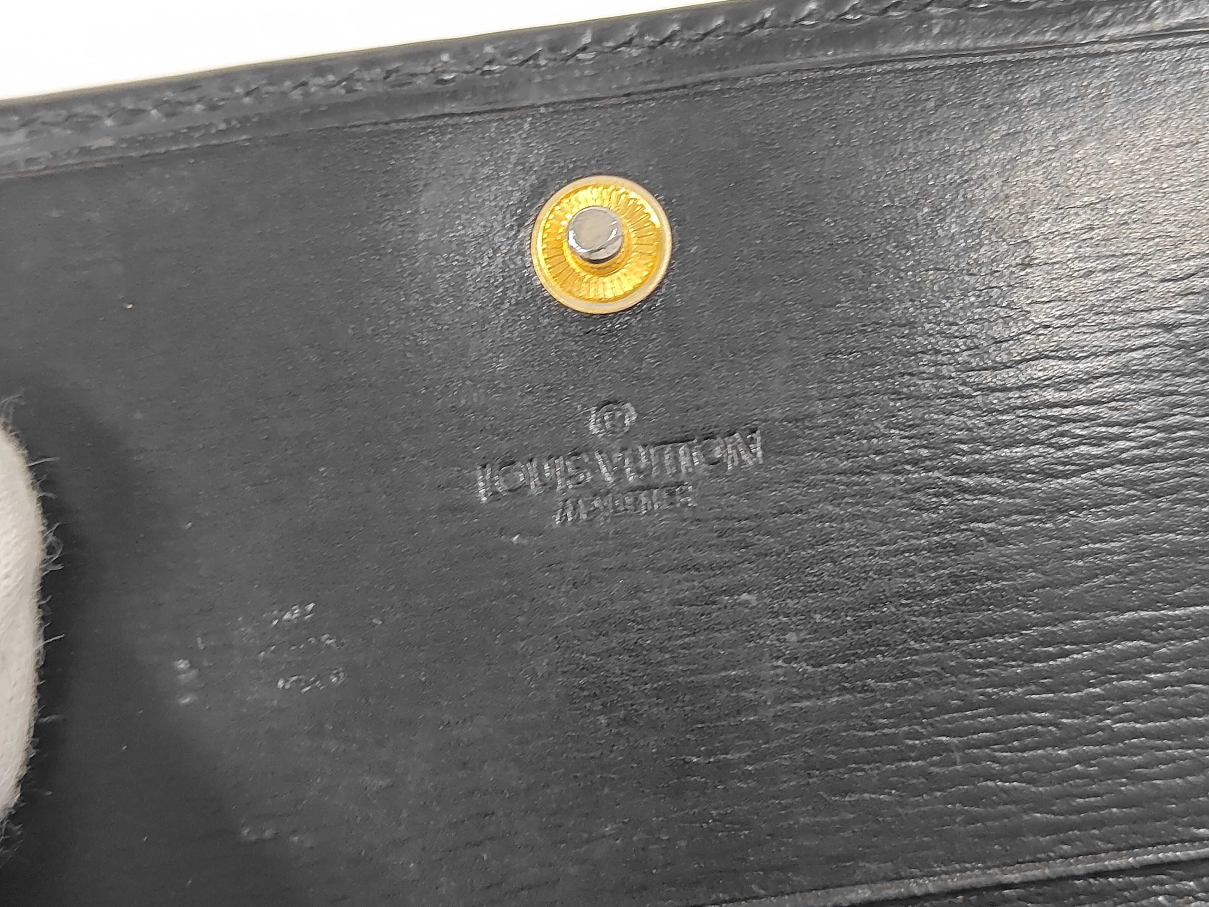 Epi Leather Wallet with Double Snap Closure — view 4