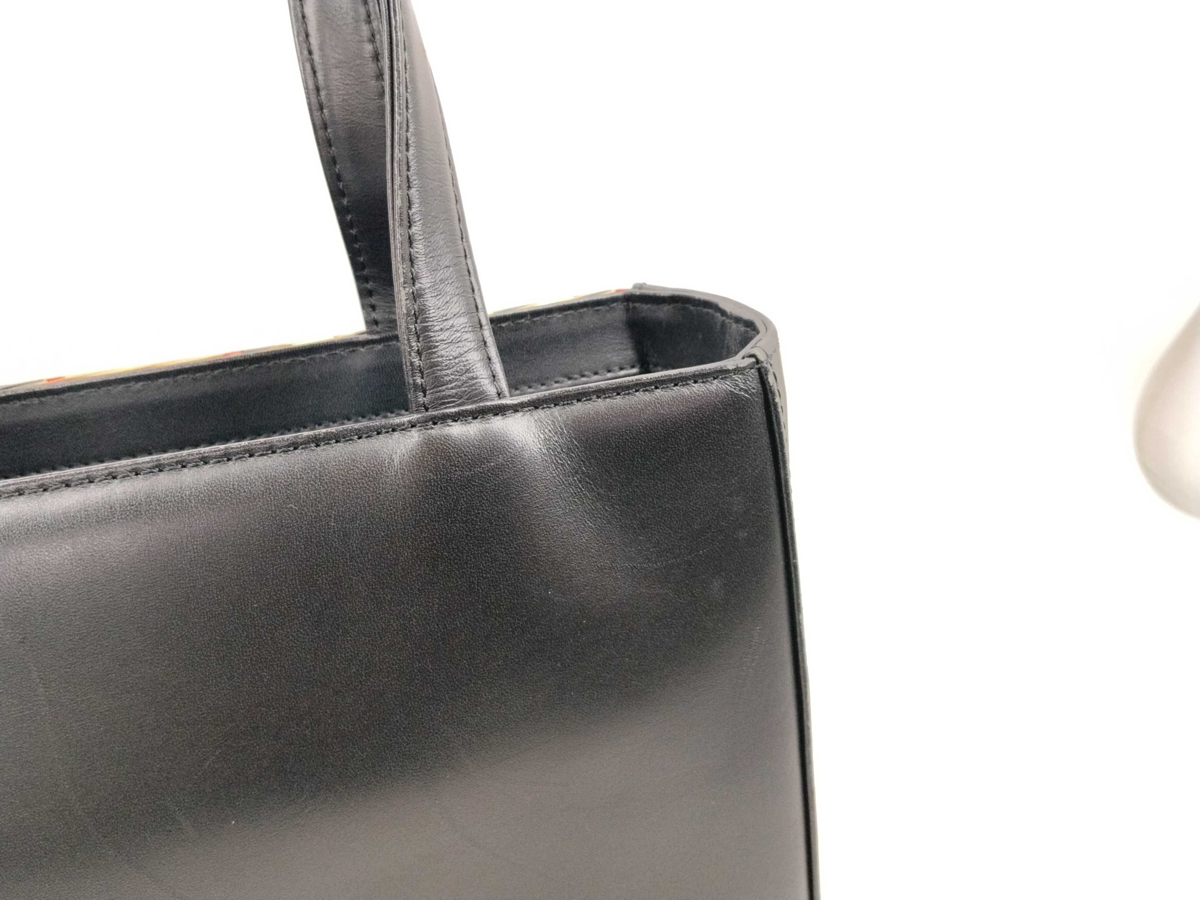 Nova Check Leather Handbag — view 3