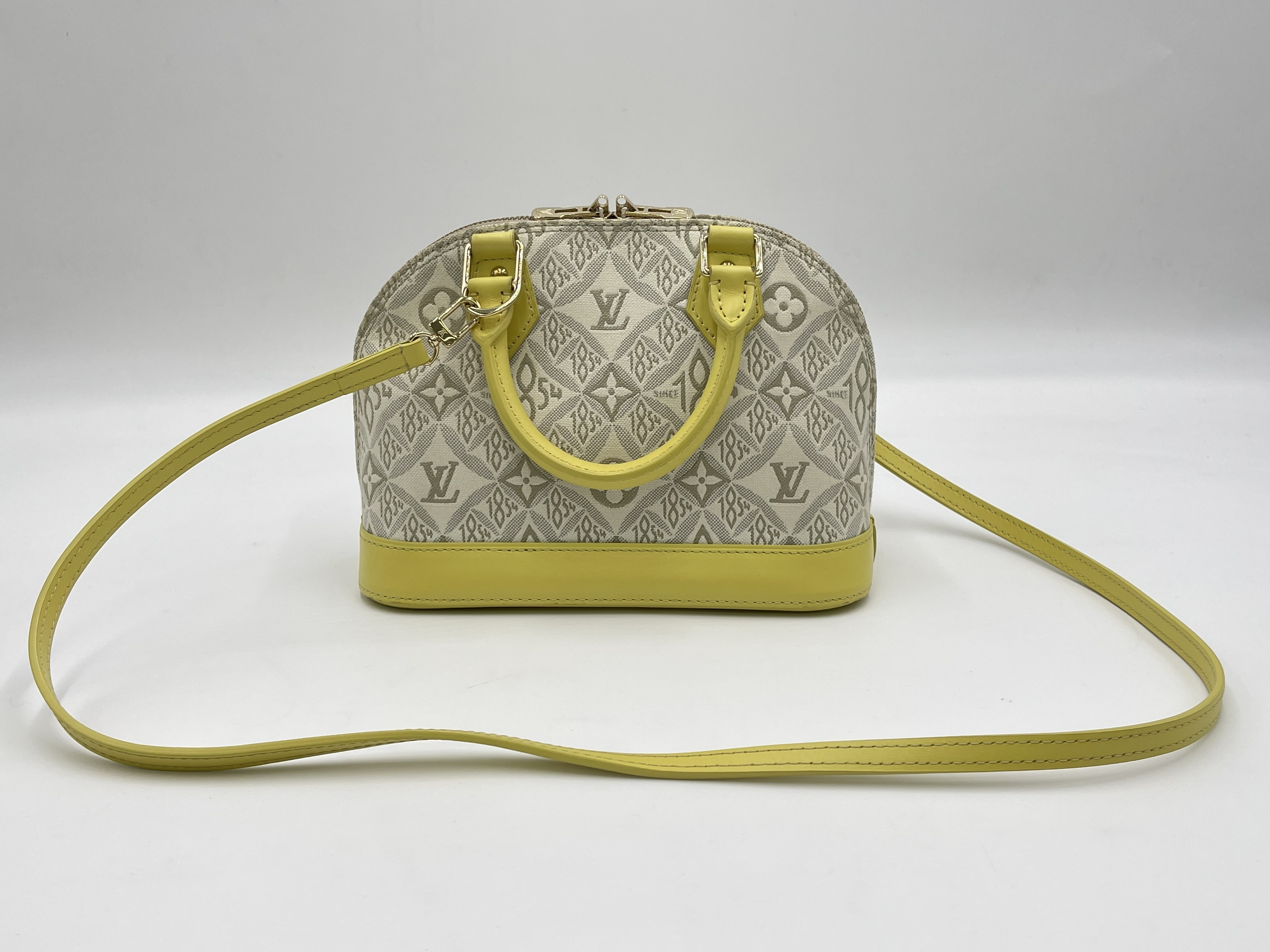 Monogram Jacquard Alma BB M53476 Key Clochette Handbag — view 2