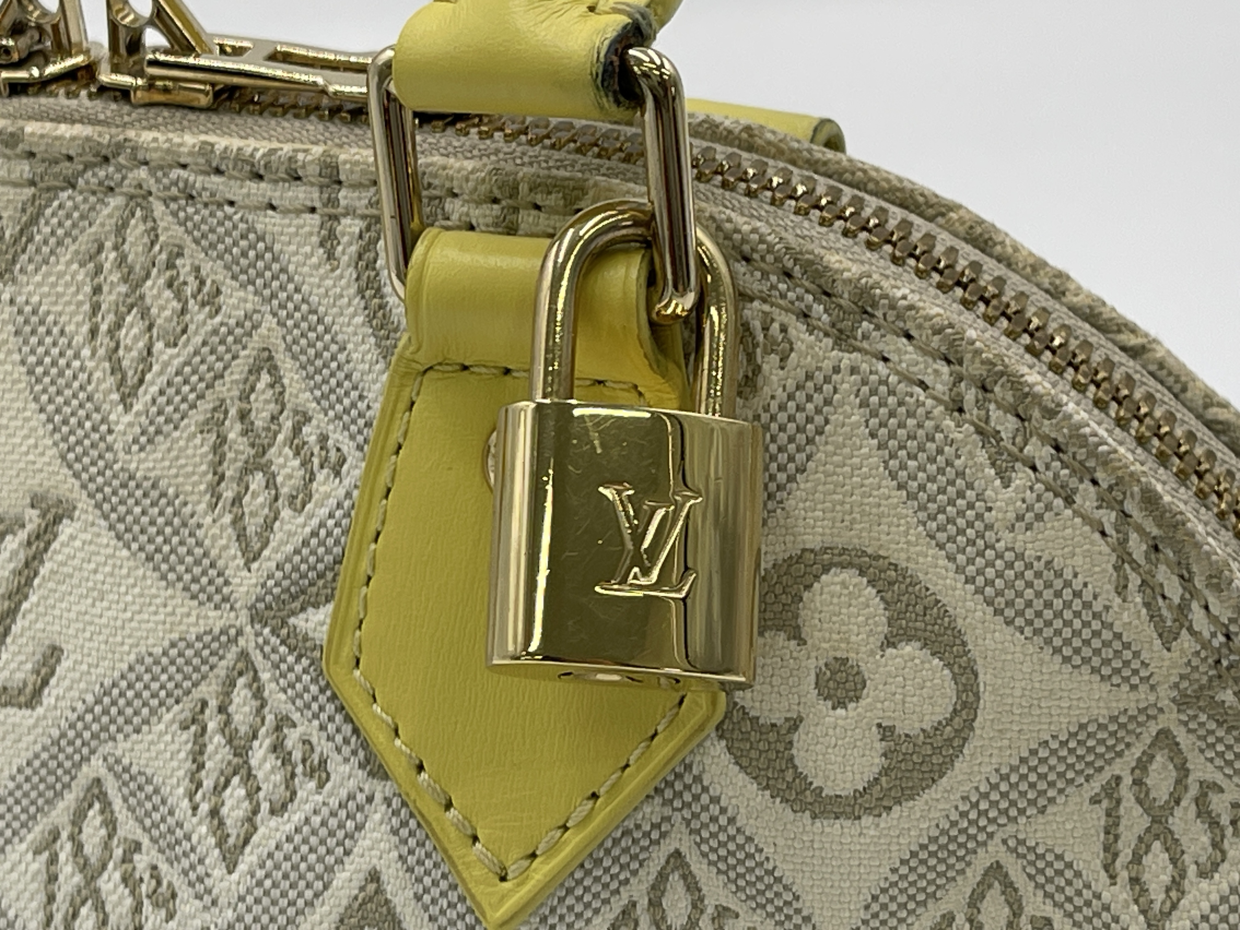 Monogram Jacquard Alma BB M53476 Key Clochette Handbag — view 7