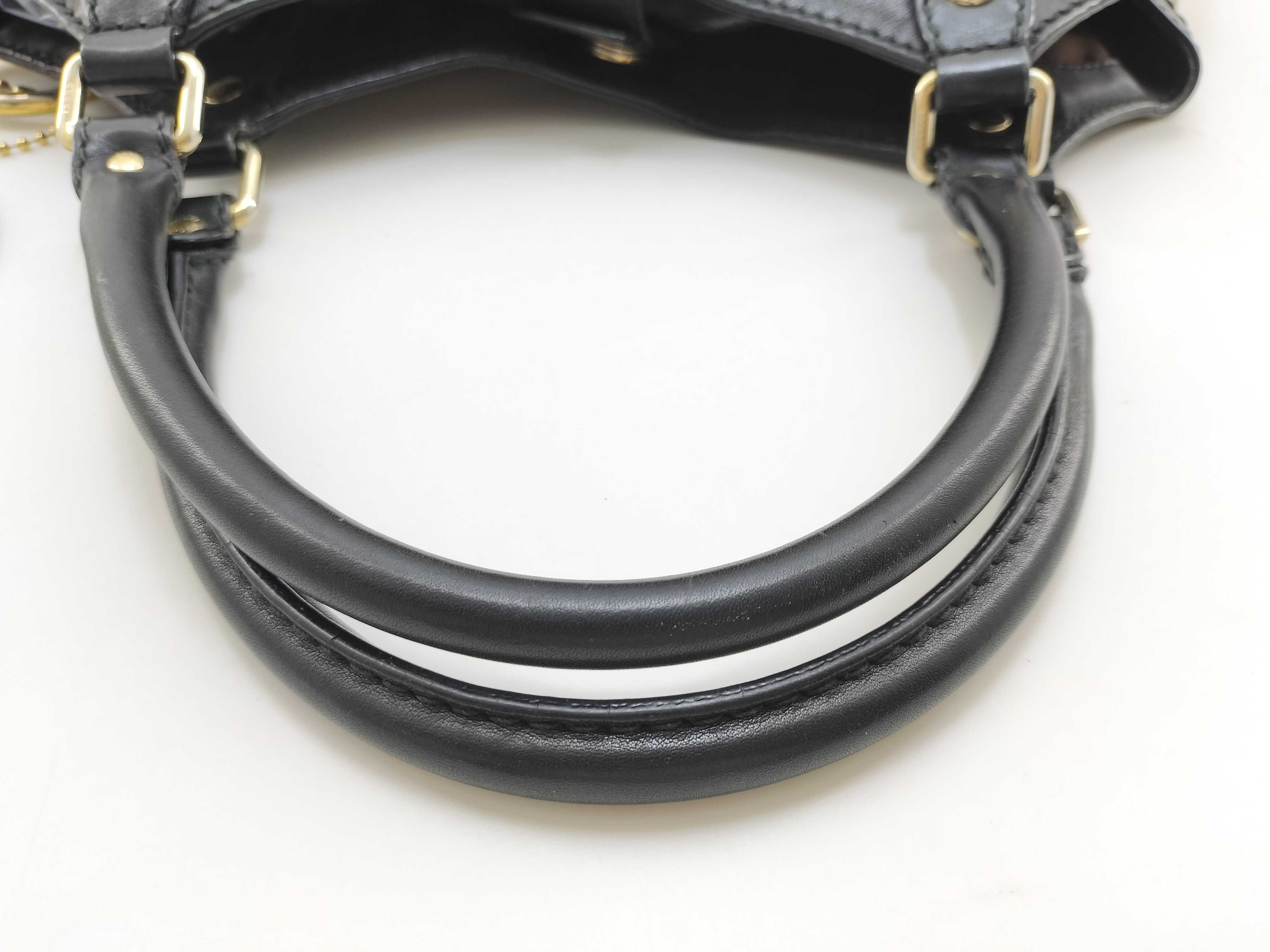GG Canvas Black Canvas GG Monogram Pumpkin Shoulder Bag — view 7