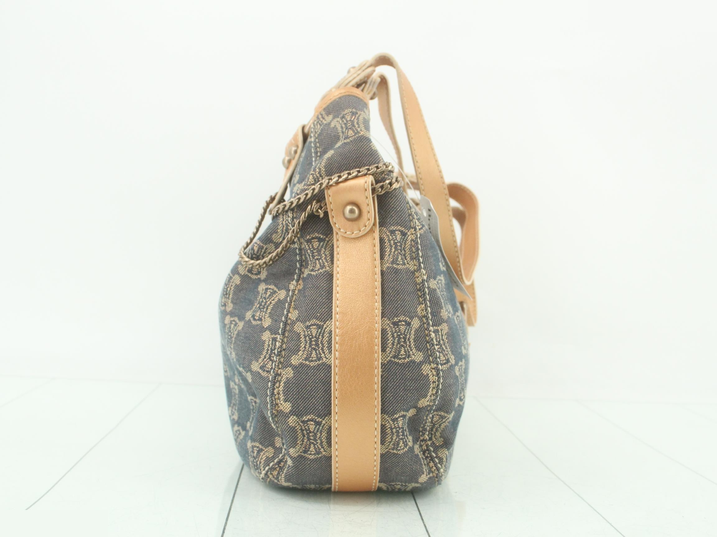 denim shoulder bag — view 4