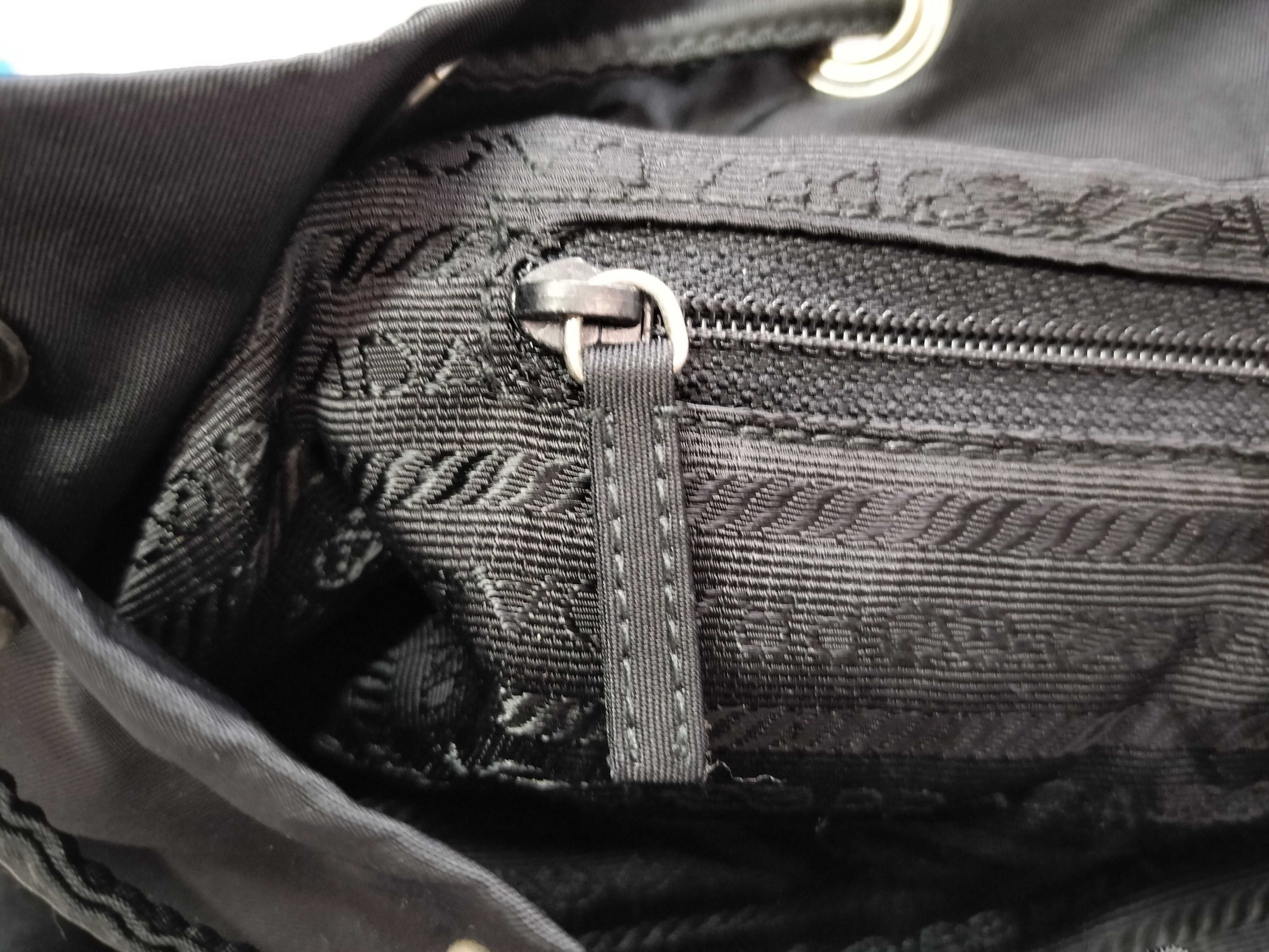 nylon backpack with triangular logo. — view 11