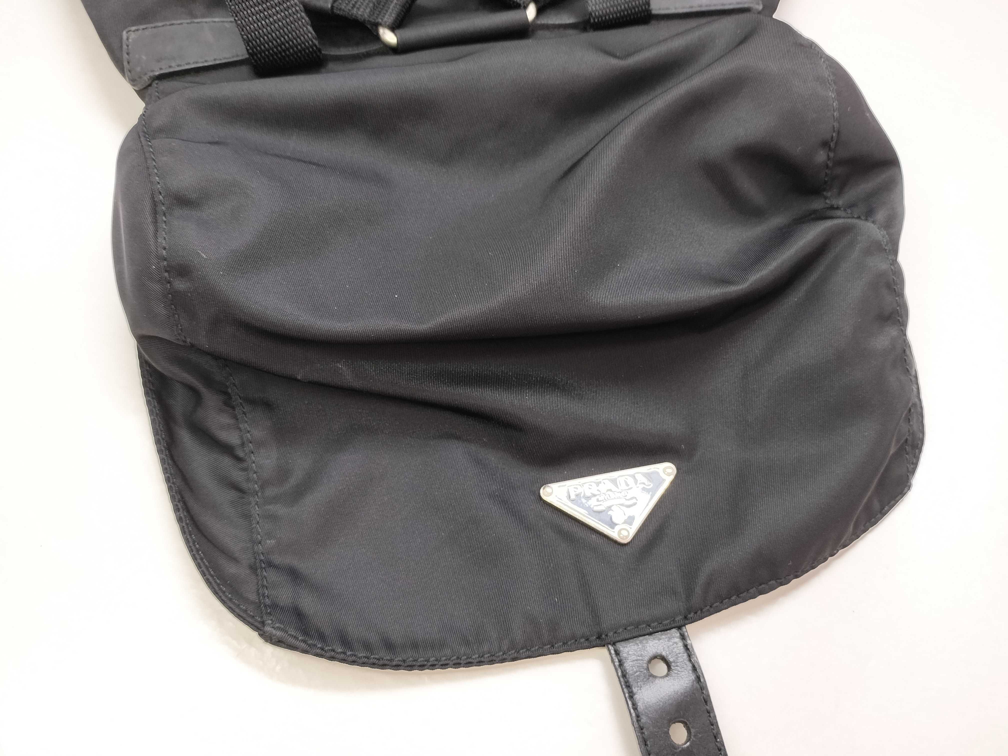 nylon backpack with triangular logo. — view 14