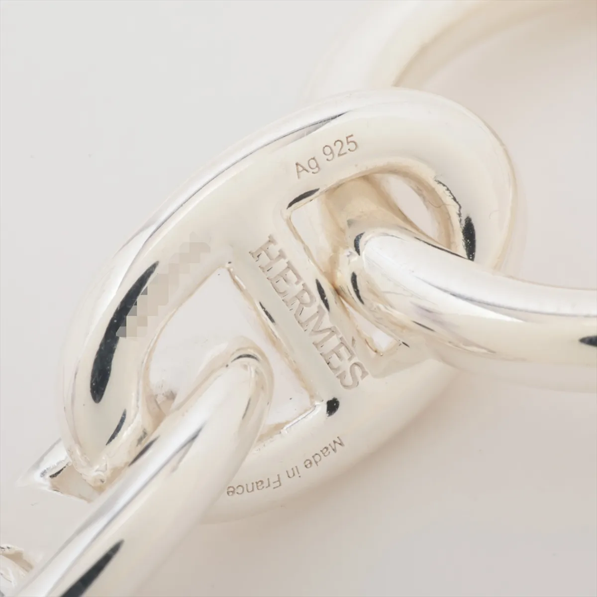 Chaine d'Ancre PM Bracelet, 15 links, 925 sterling silver, 33.0g, 24G207109. Shows signs of wear, including — view 5