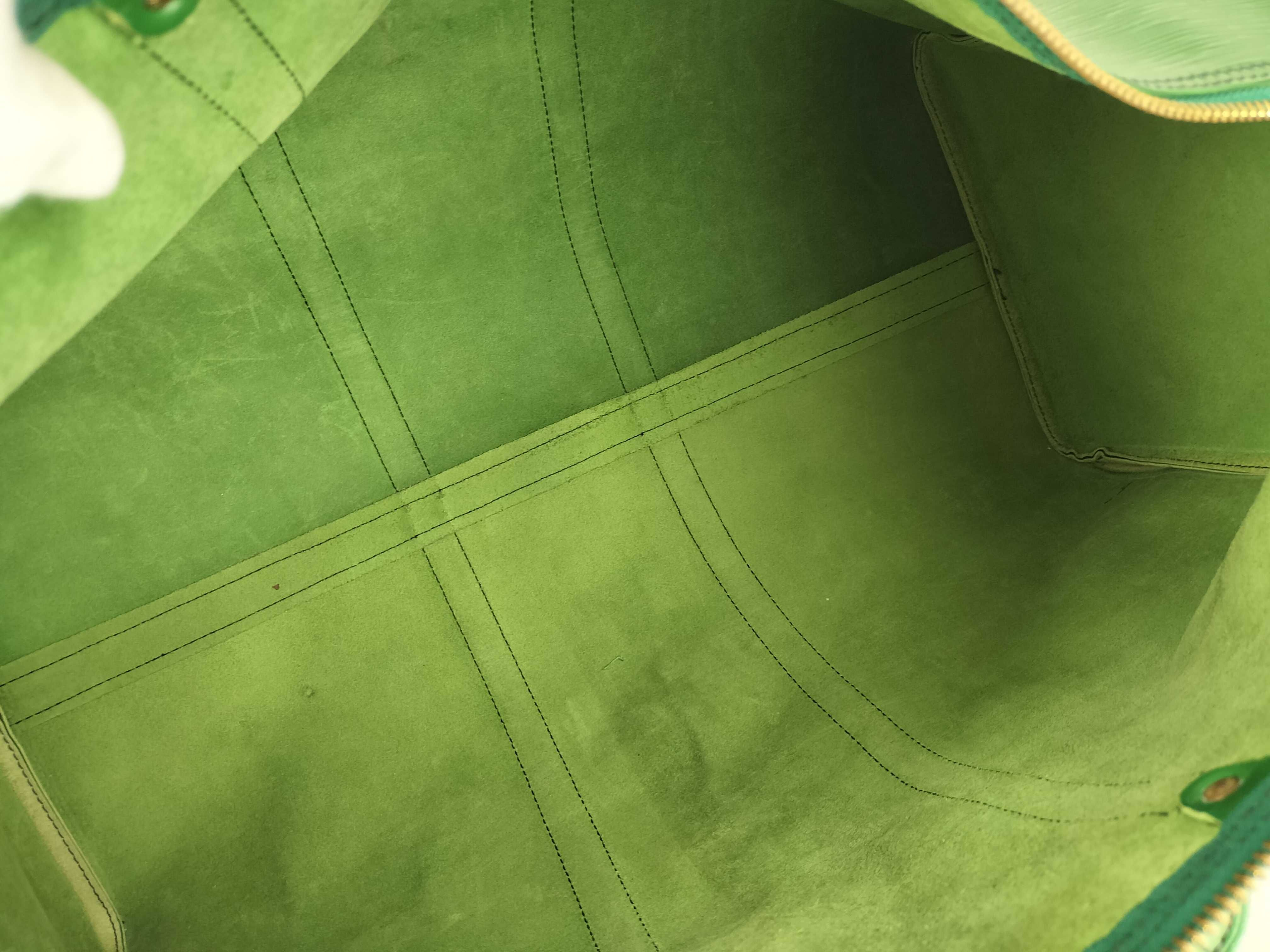 Keepall 55 Epi Borneo Green M42954 VI881 Boston Bag — view 9