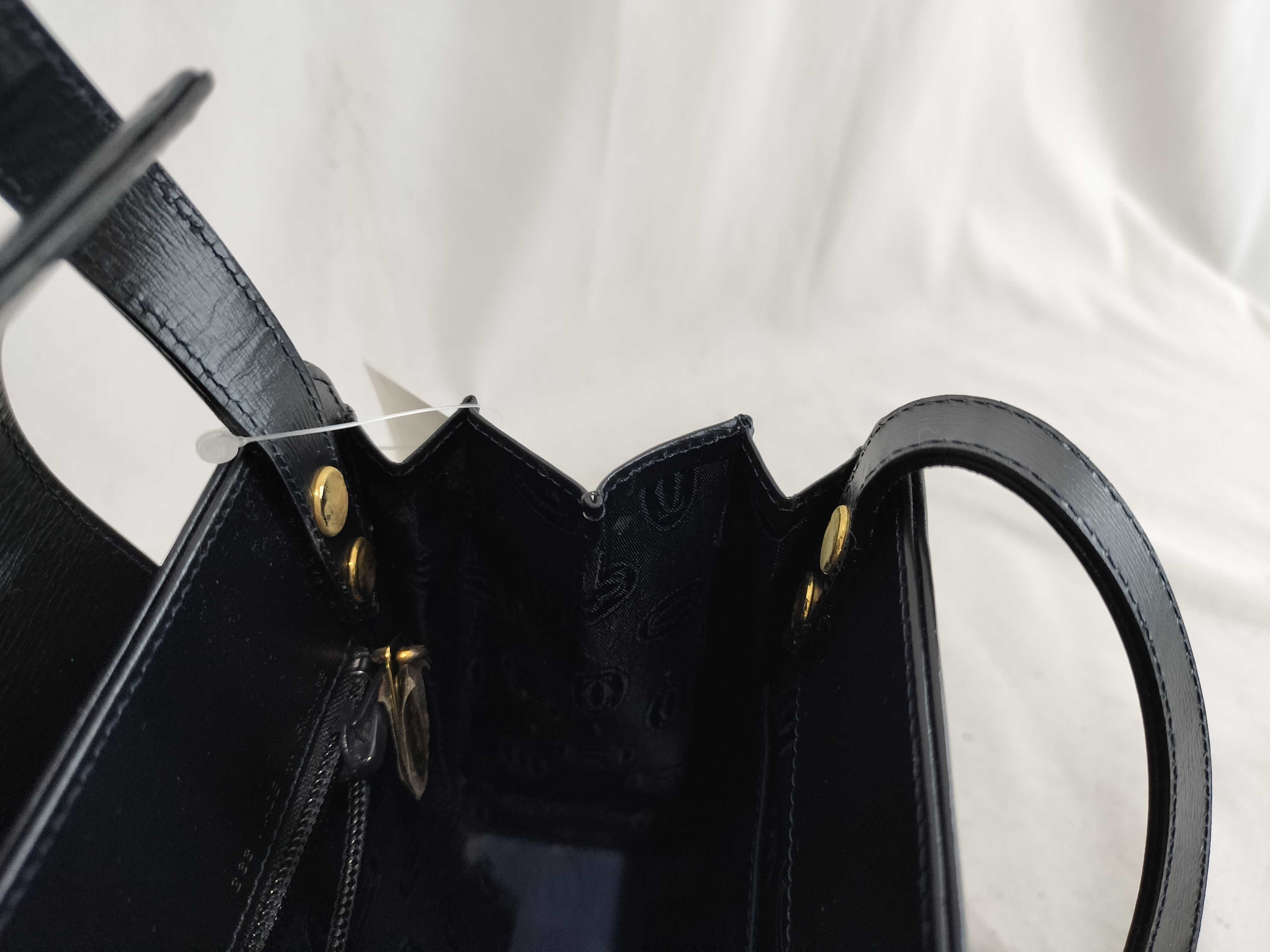Sapphire Line Leather Hand One Shoulder Handbag — view 13