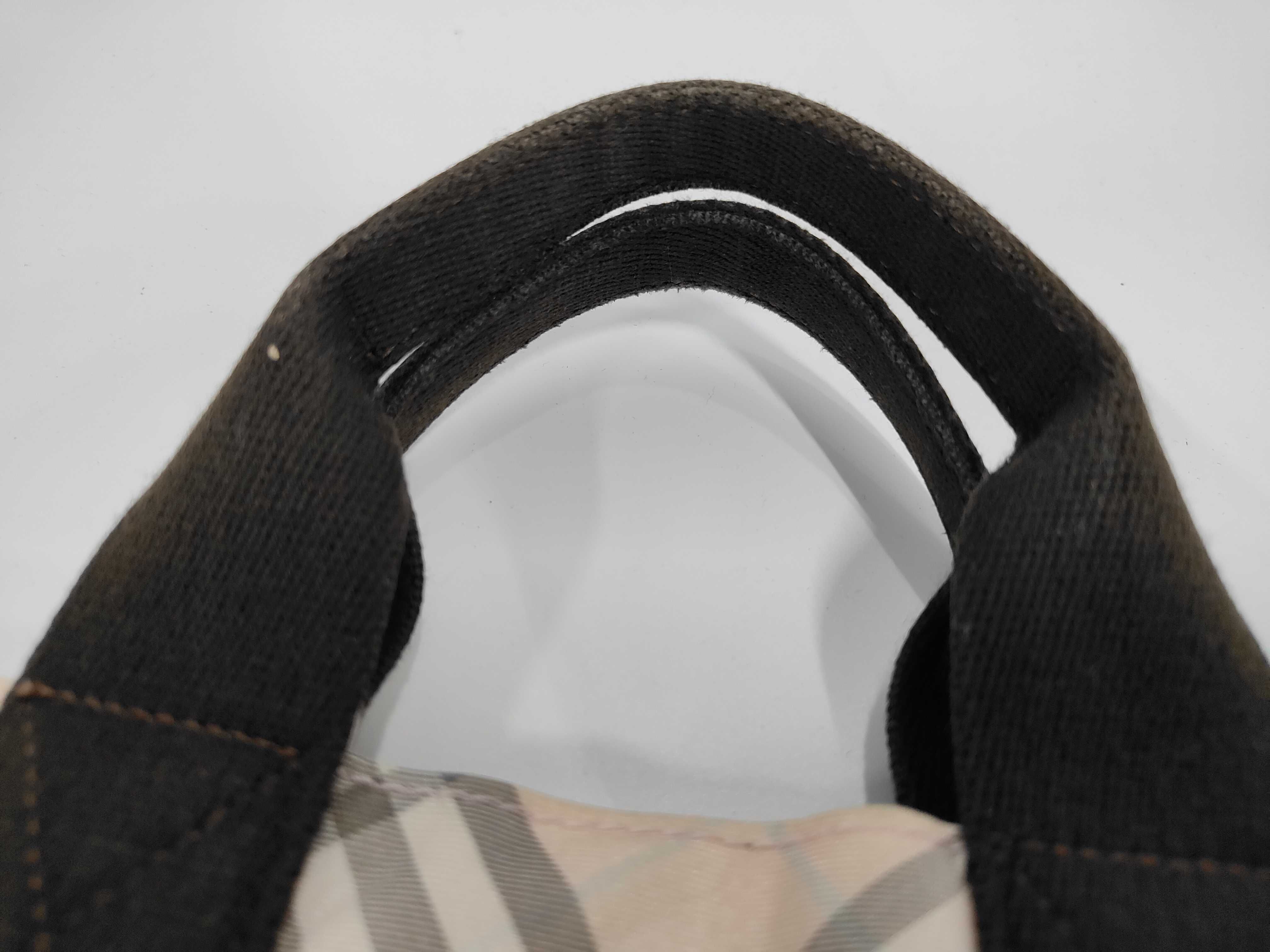 Check Nylon Pink Tote Bag — view 7