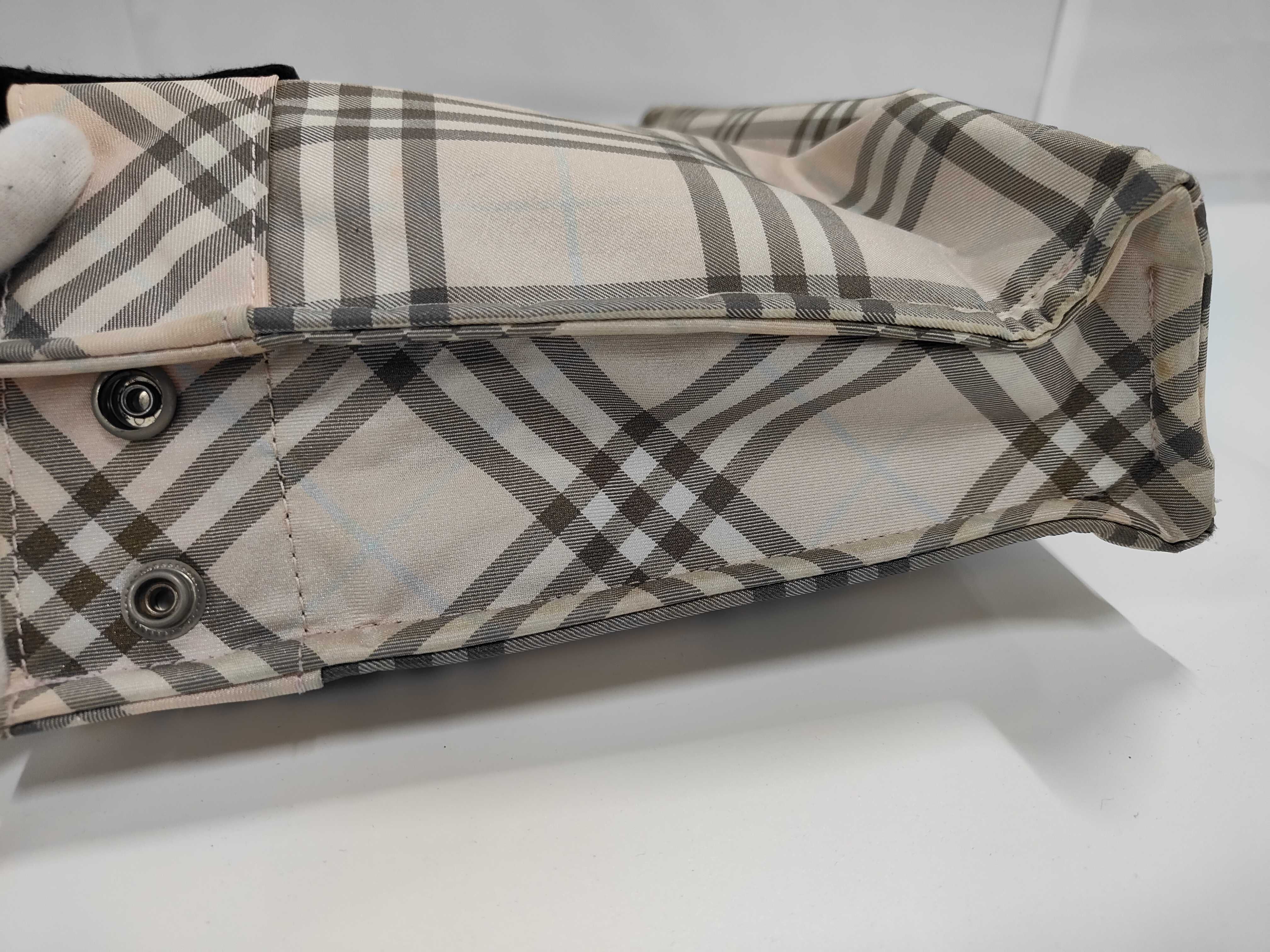 Check Nylon Pink Tote Bag — view 10