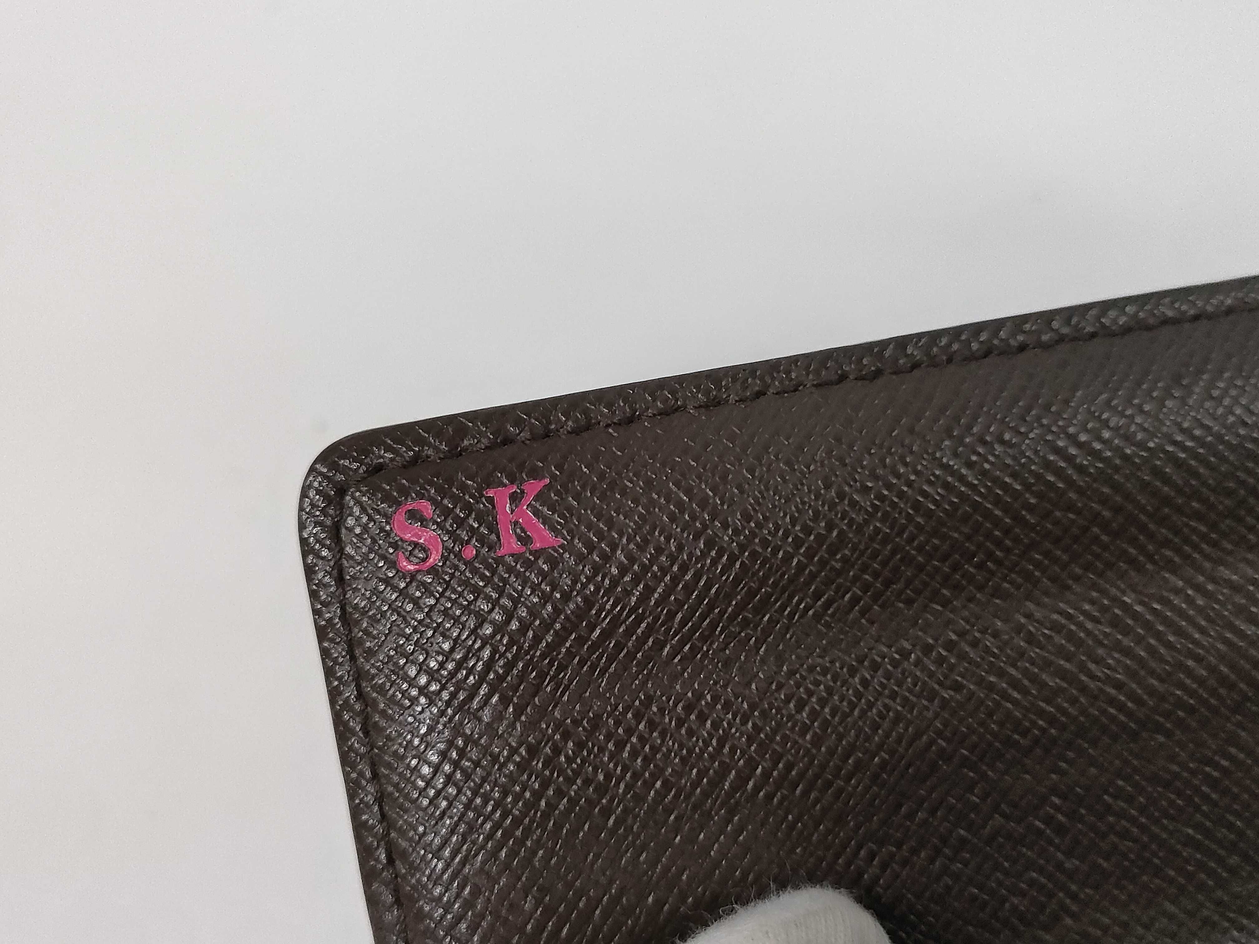 Damier Louis Vuitton Damier Portefeuille Sarah Long Wallet — view 13