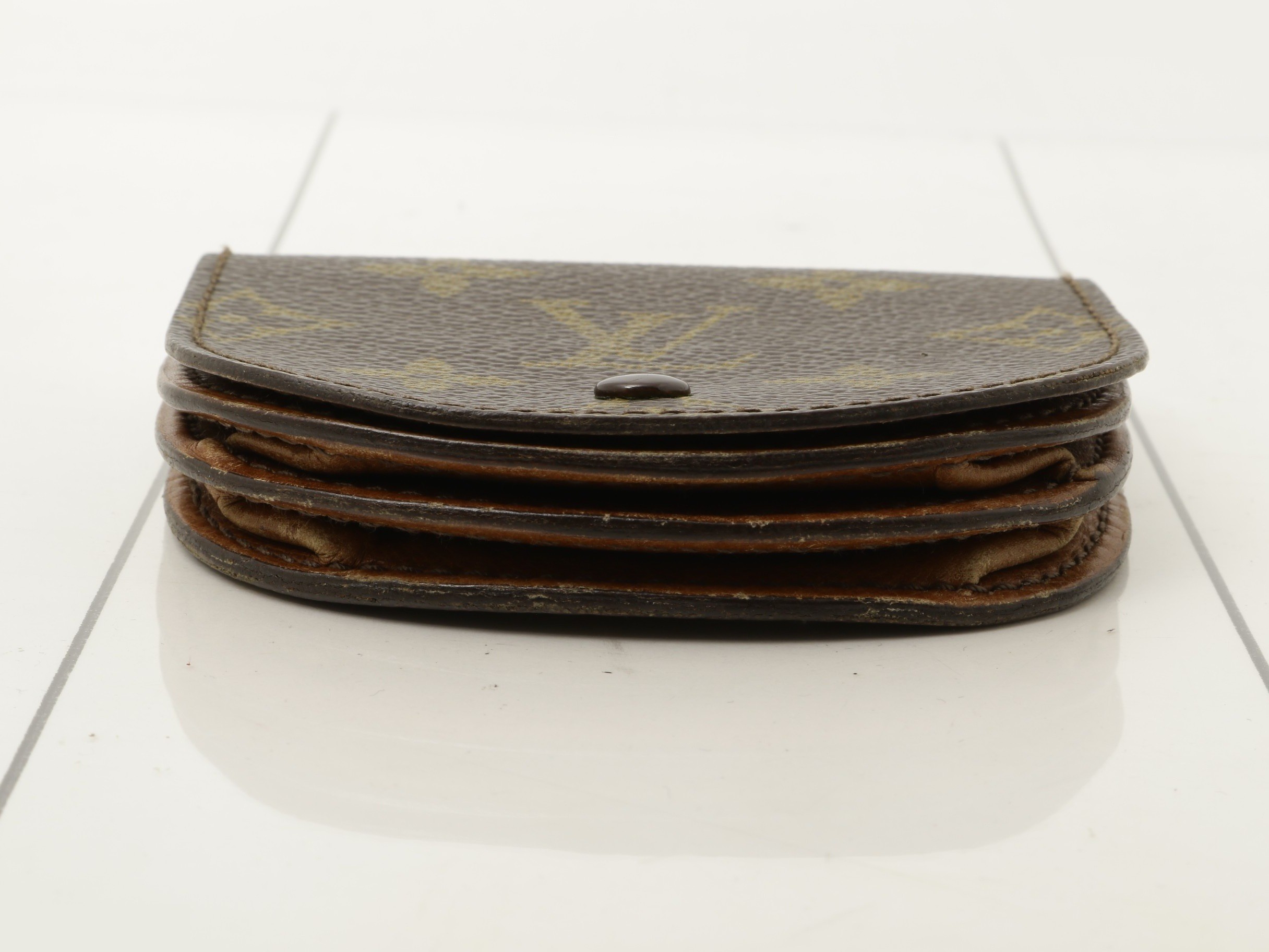 Monogram Porte-Monnaie Guessé Coin Case — view 3