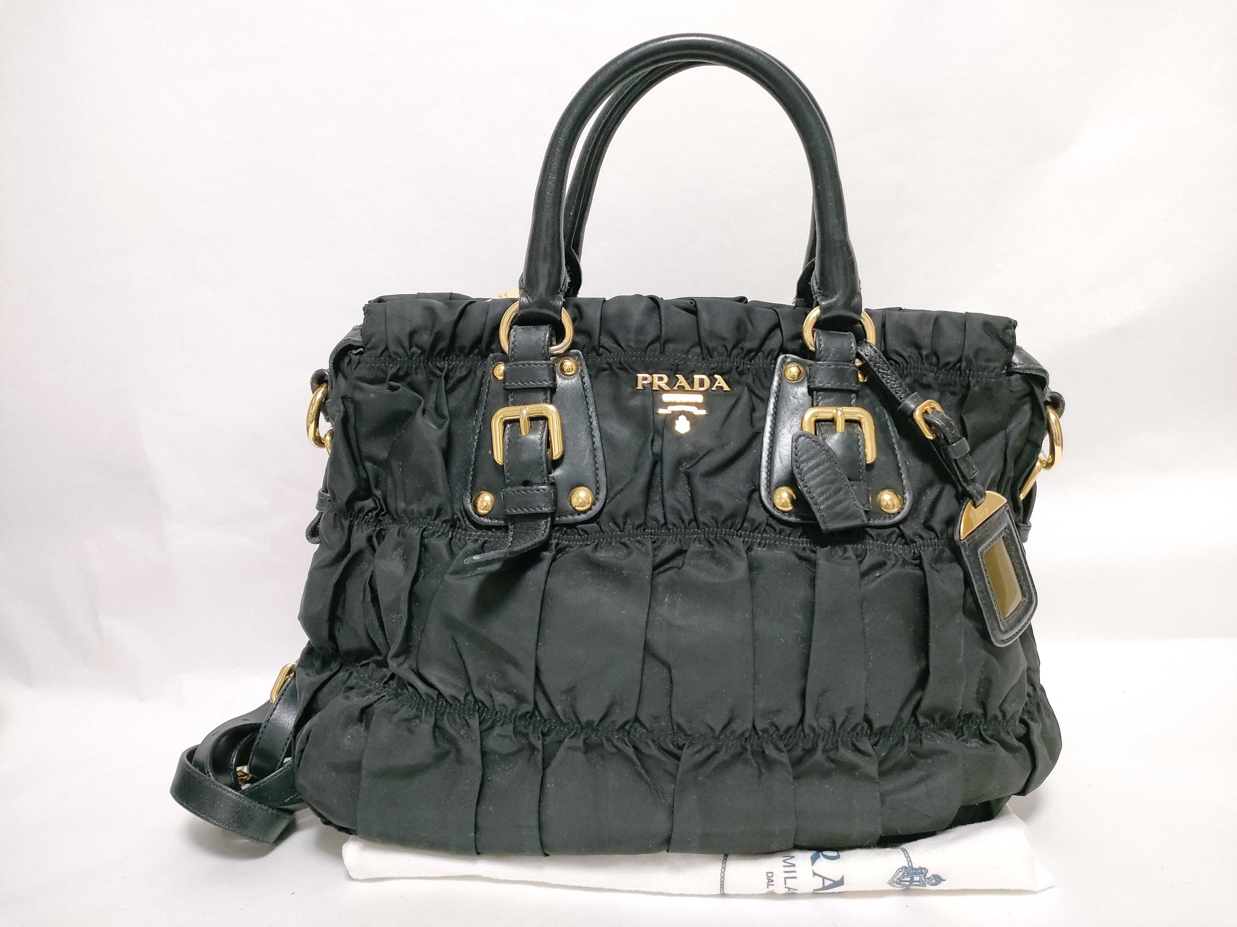Nylon Tessuto Gaufre Nylon Tote Bag Handbag