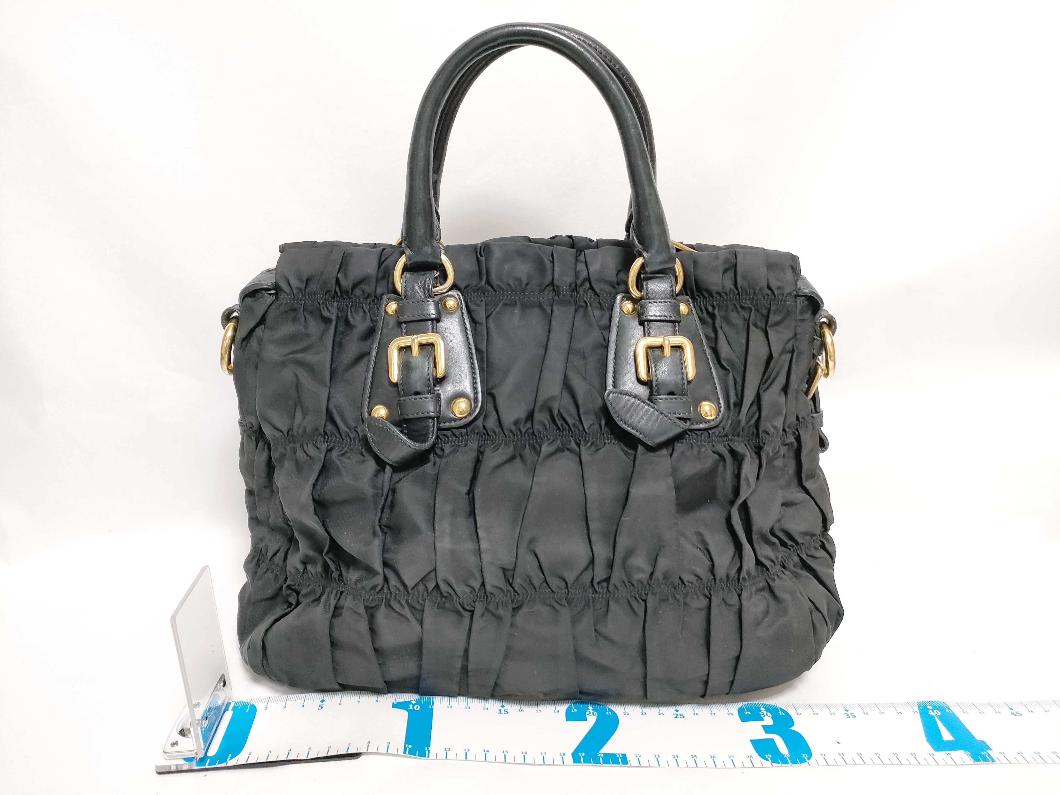 Nylon Tessuto Gaufre Nylon Tote Bag Handbag — view 2