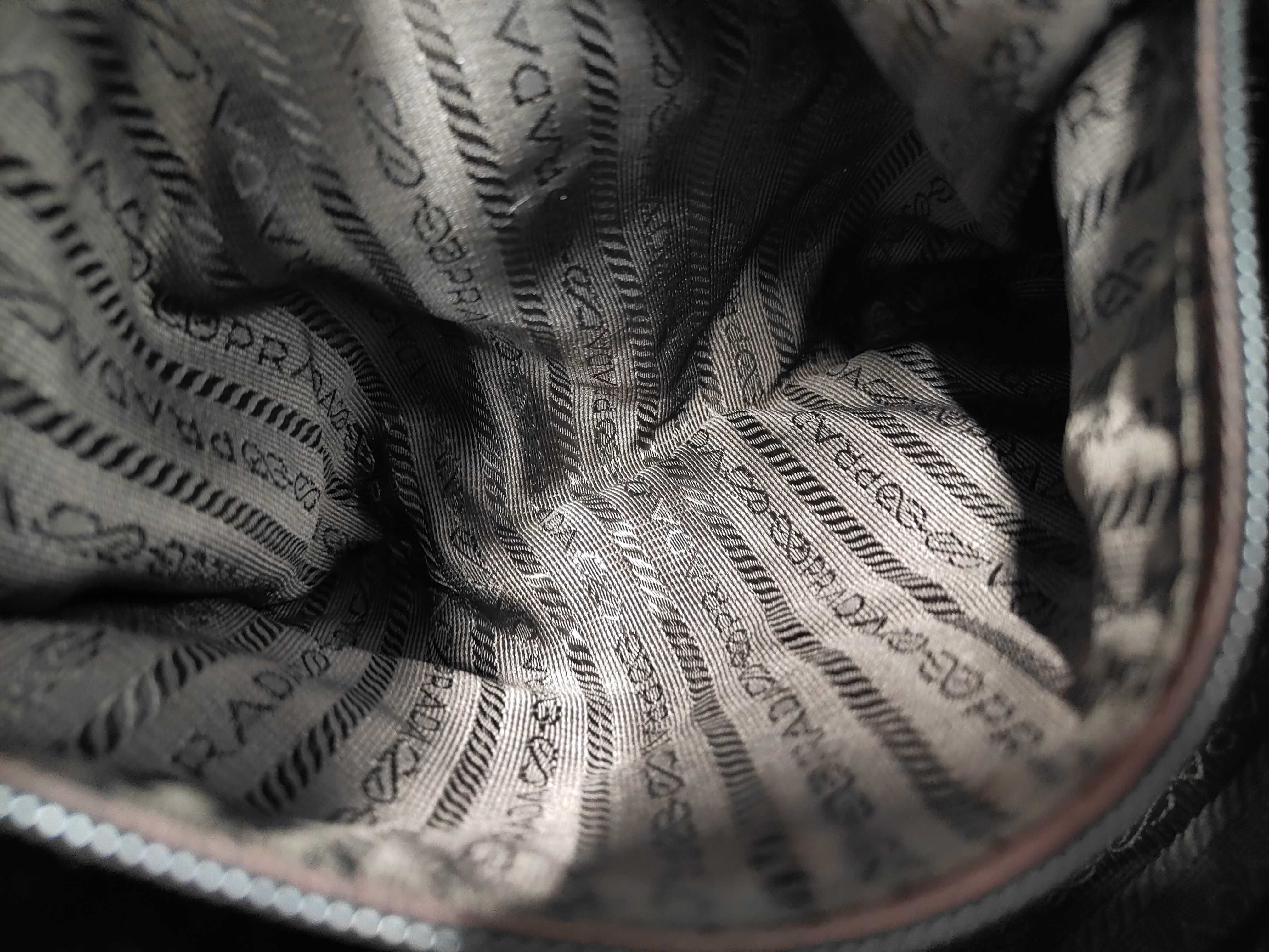 Nylon Yellow Beige Shoulder Bag — view 13