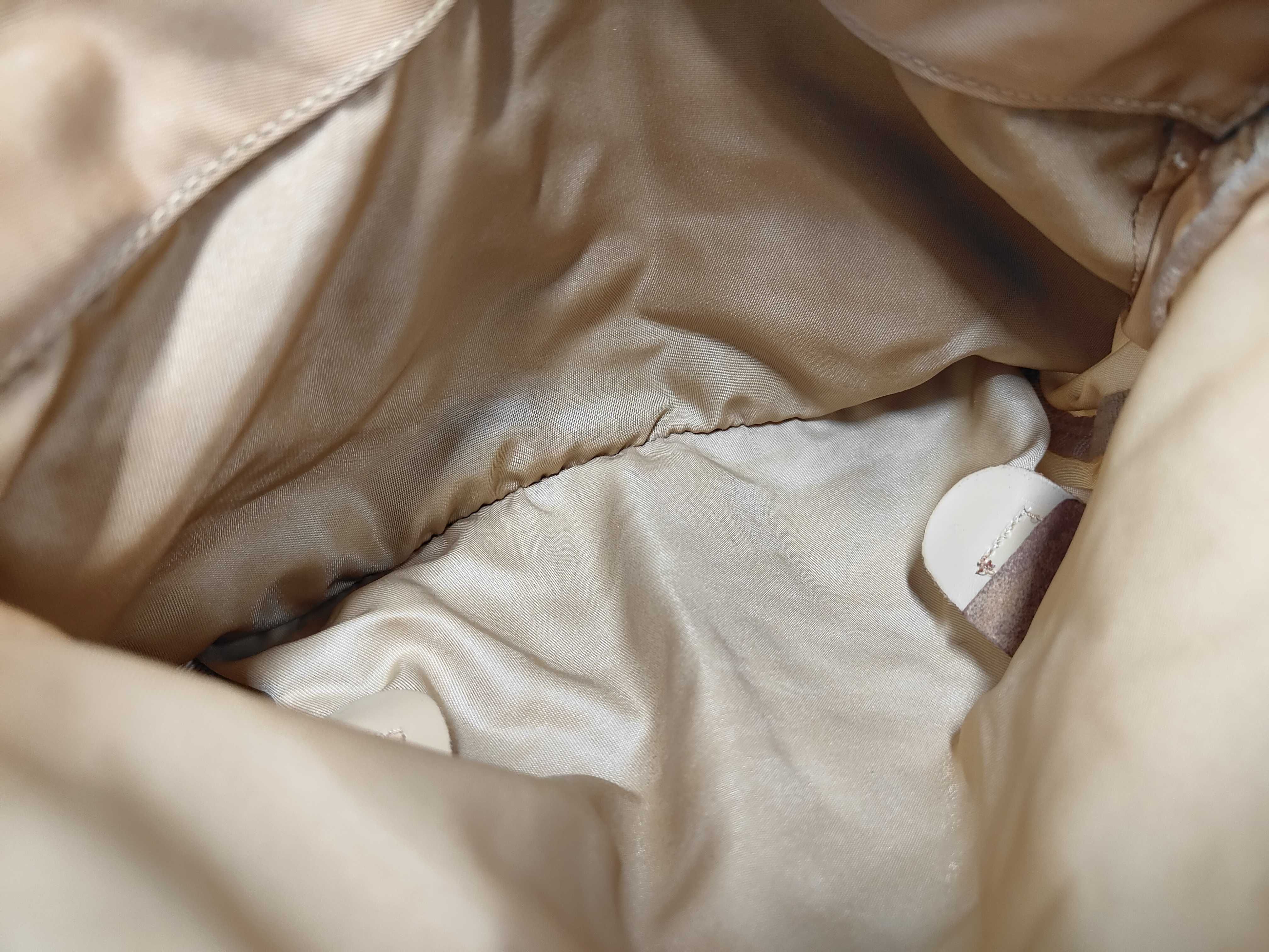 Nylon Yellow Beige Shoulder Bag — view 14