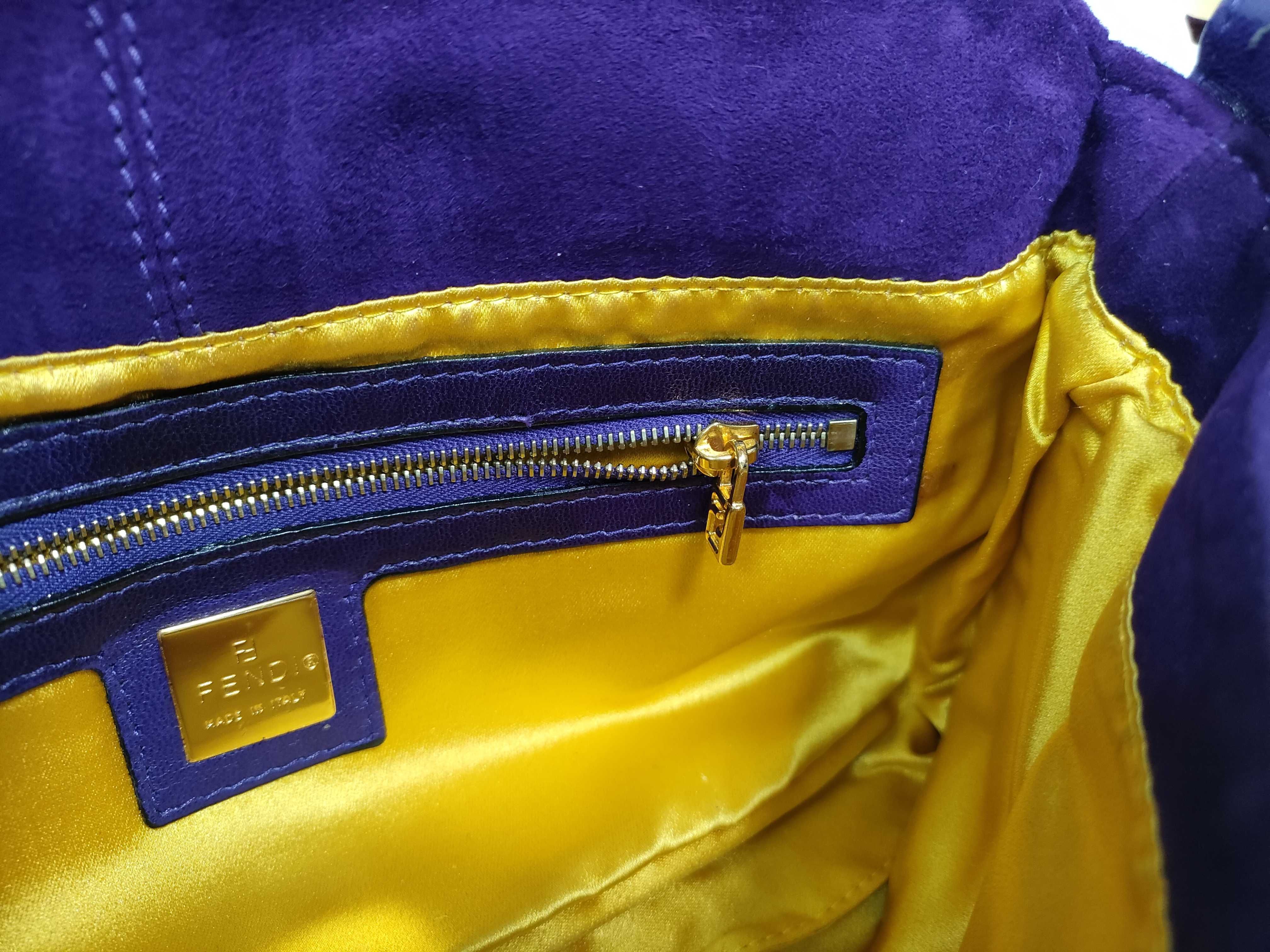 Suede Mamma Bucket Handbag — view 12