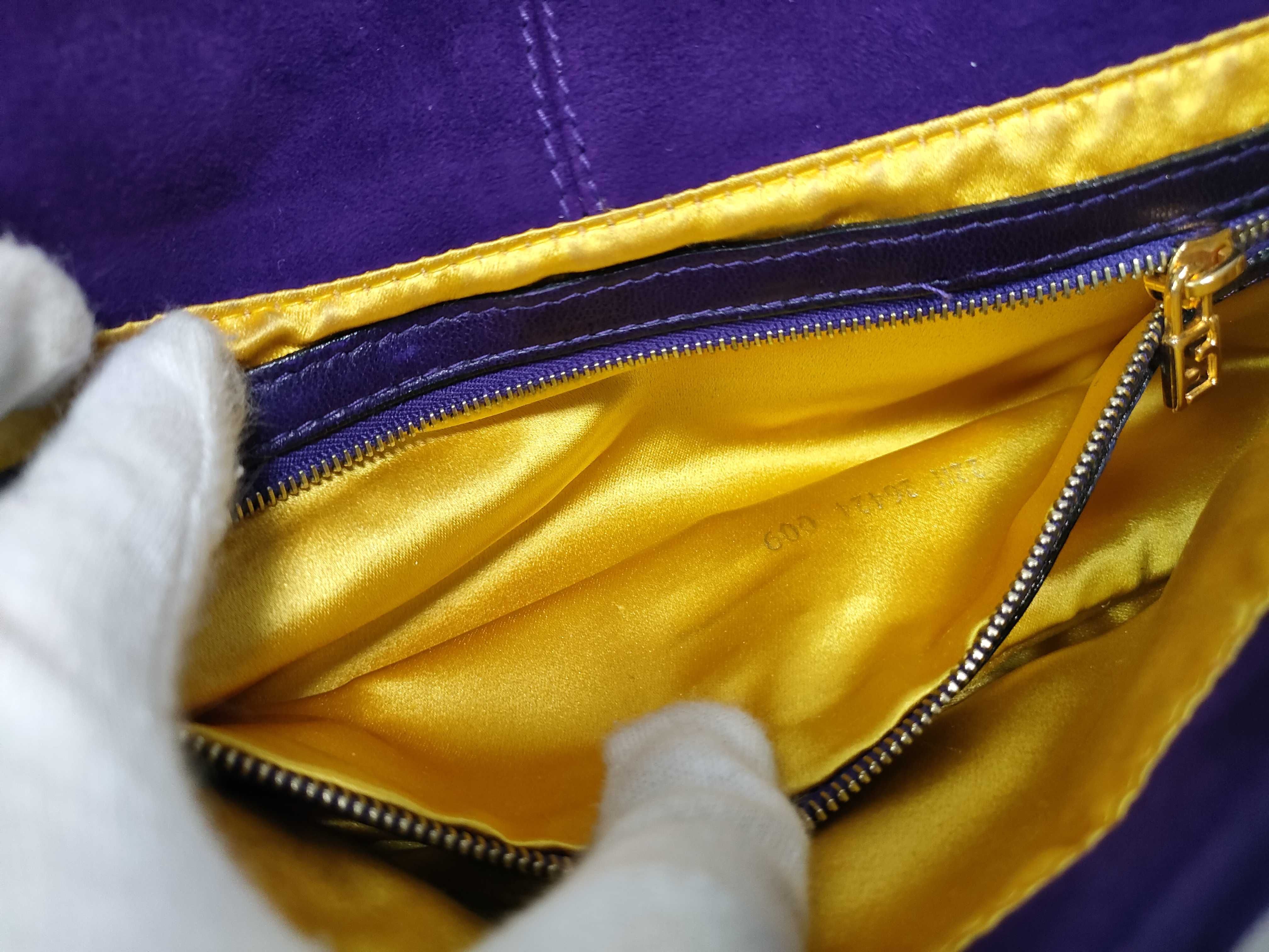 Suede Mamma Bucket Handbag — view 15