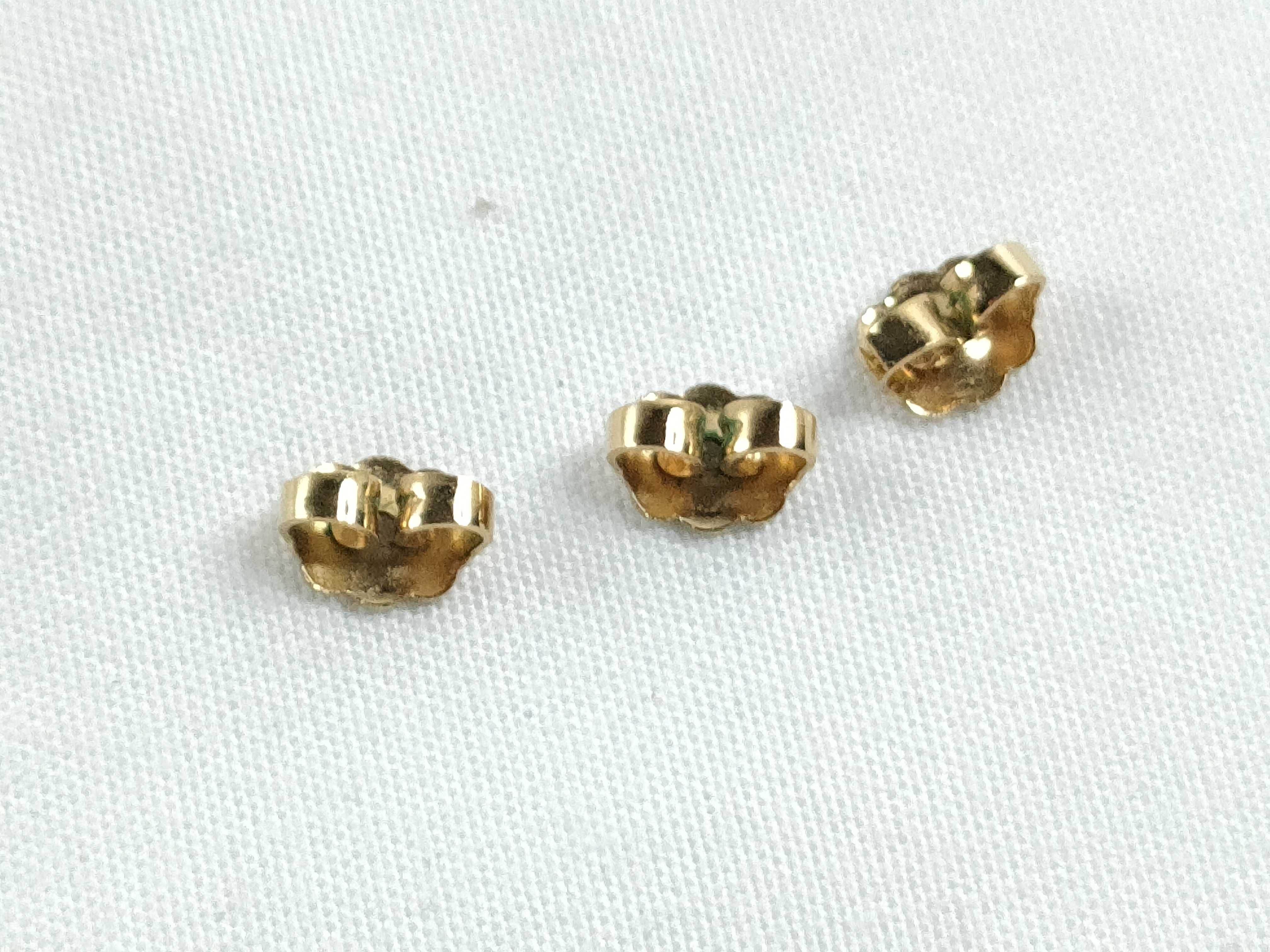 Pussy Sylvania Wood Gold Earrings — view 7