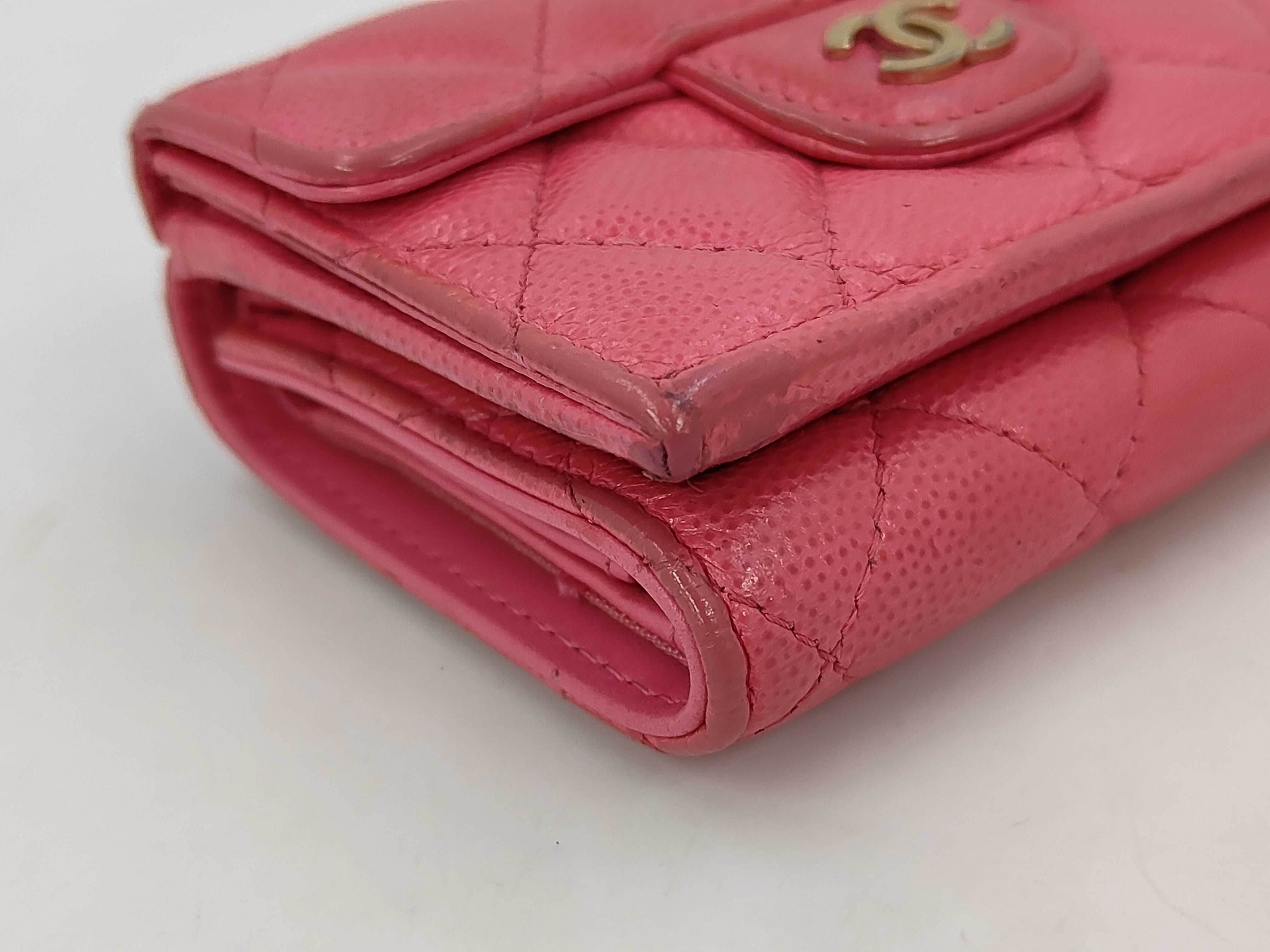 Tri-fold Pink Wallet — view 4