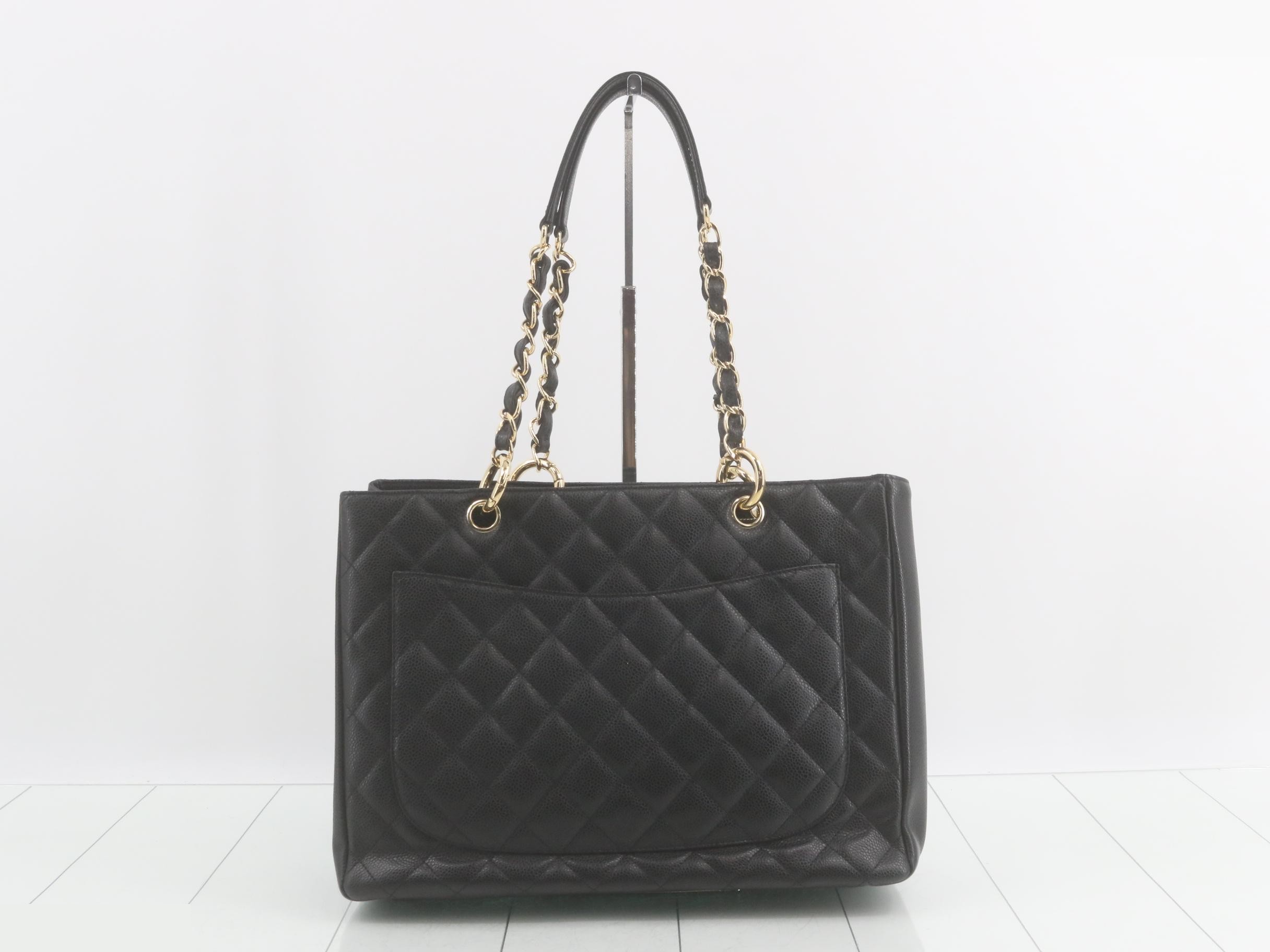 Grand Shopping Tote GST Handbag, Black — view 2
