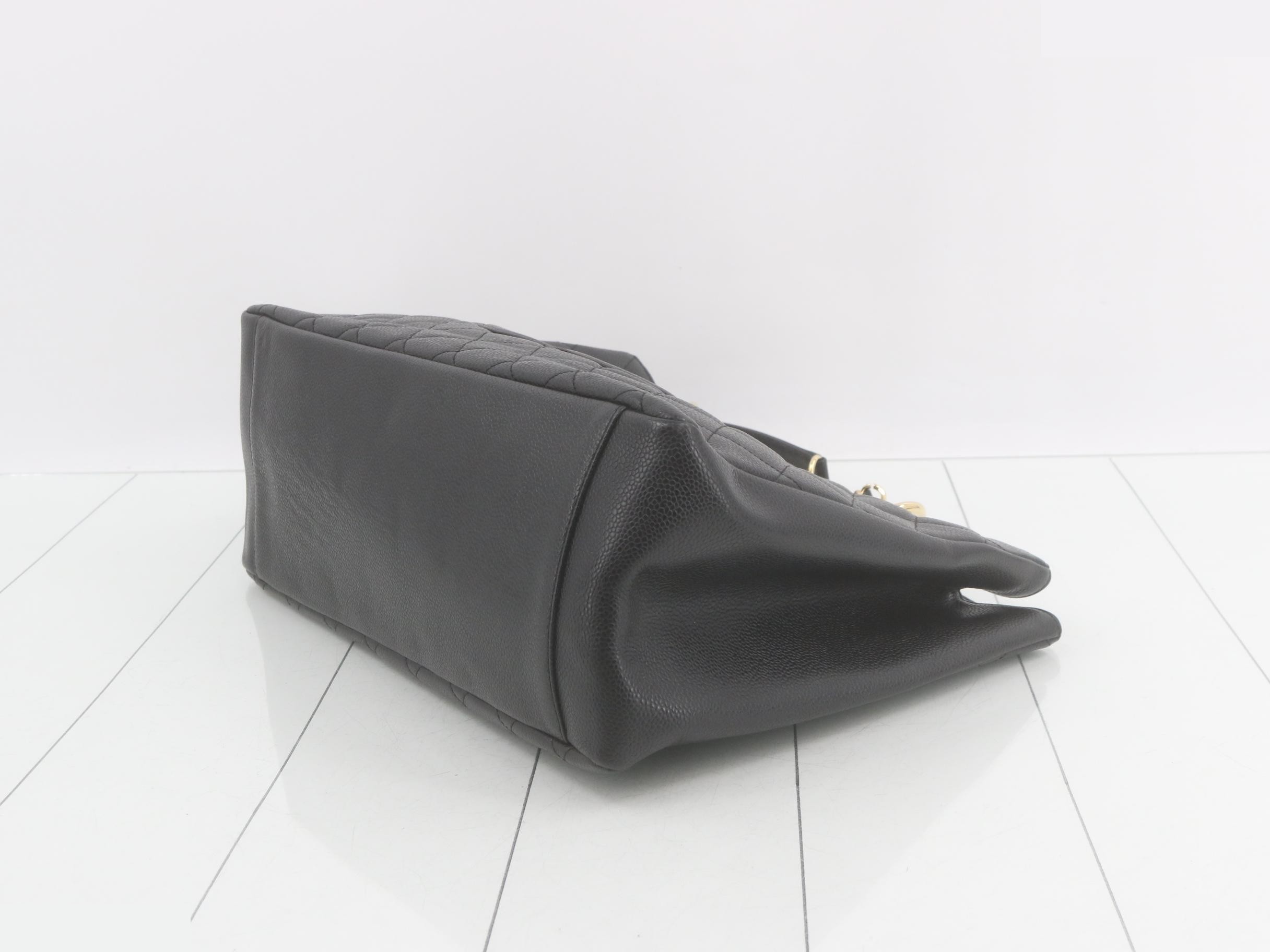 Grand Shopping Tote GST Handbag, Black — view 6