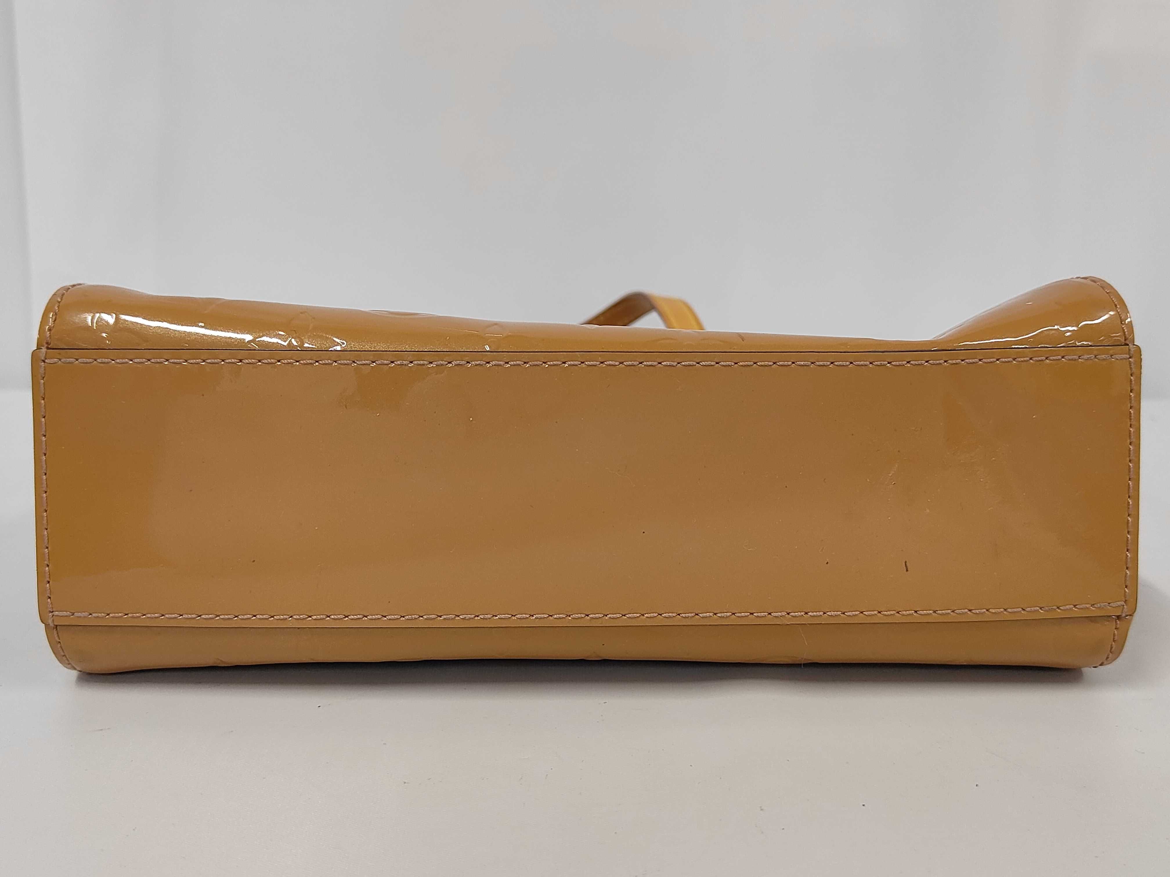 M90015 Verni Catalina BB Rose Velour Handbag — view 7