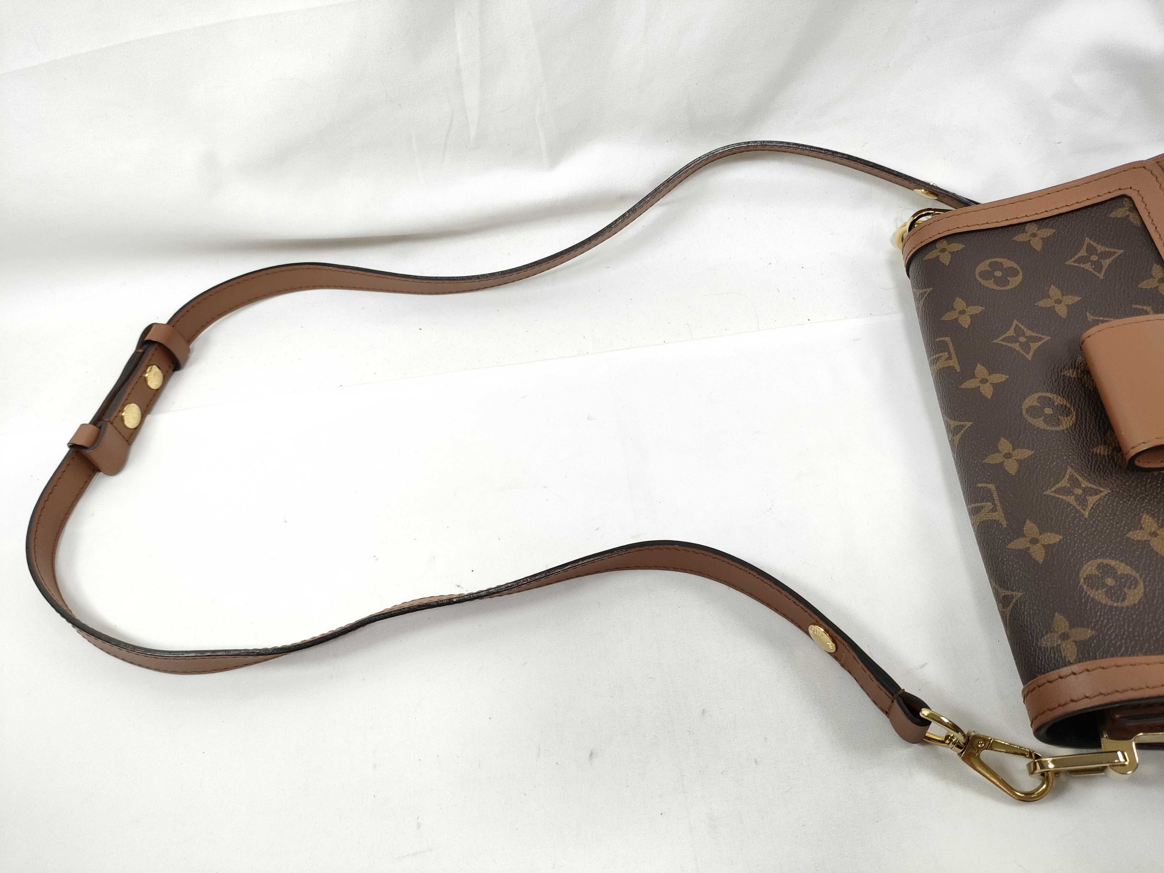 Monogram Reverse Dauphine MM RFID Shoulder Bag — view 3