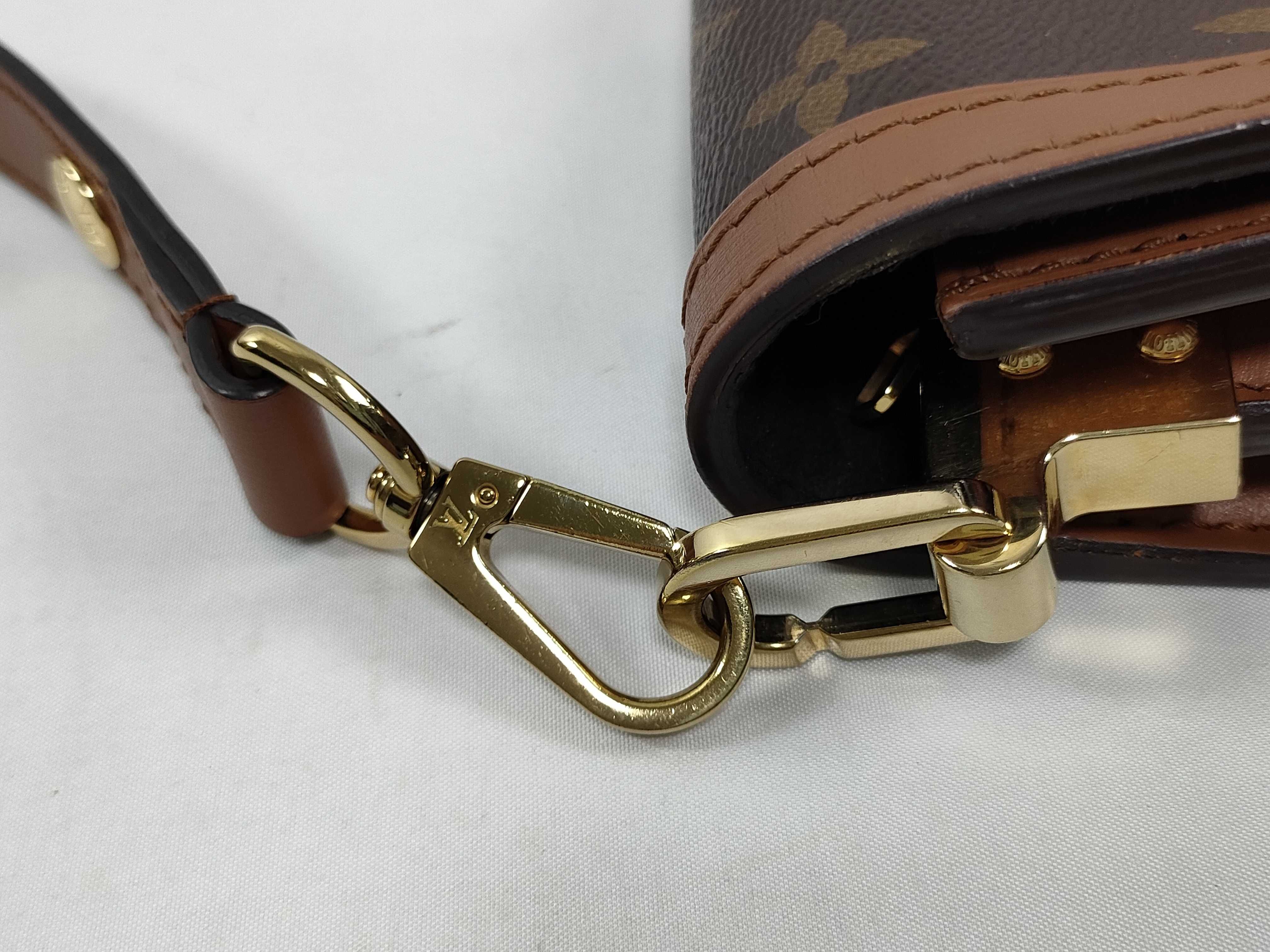 Monogram Reverse Dauphine MM RFID Shoulder Bag — view 5