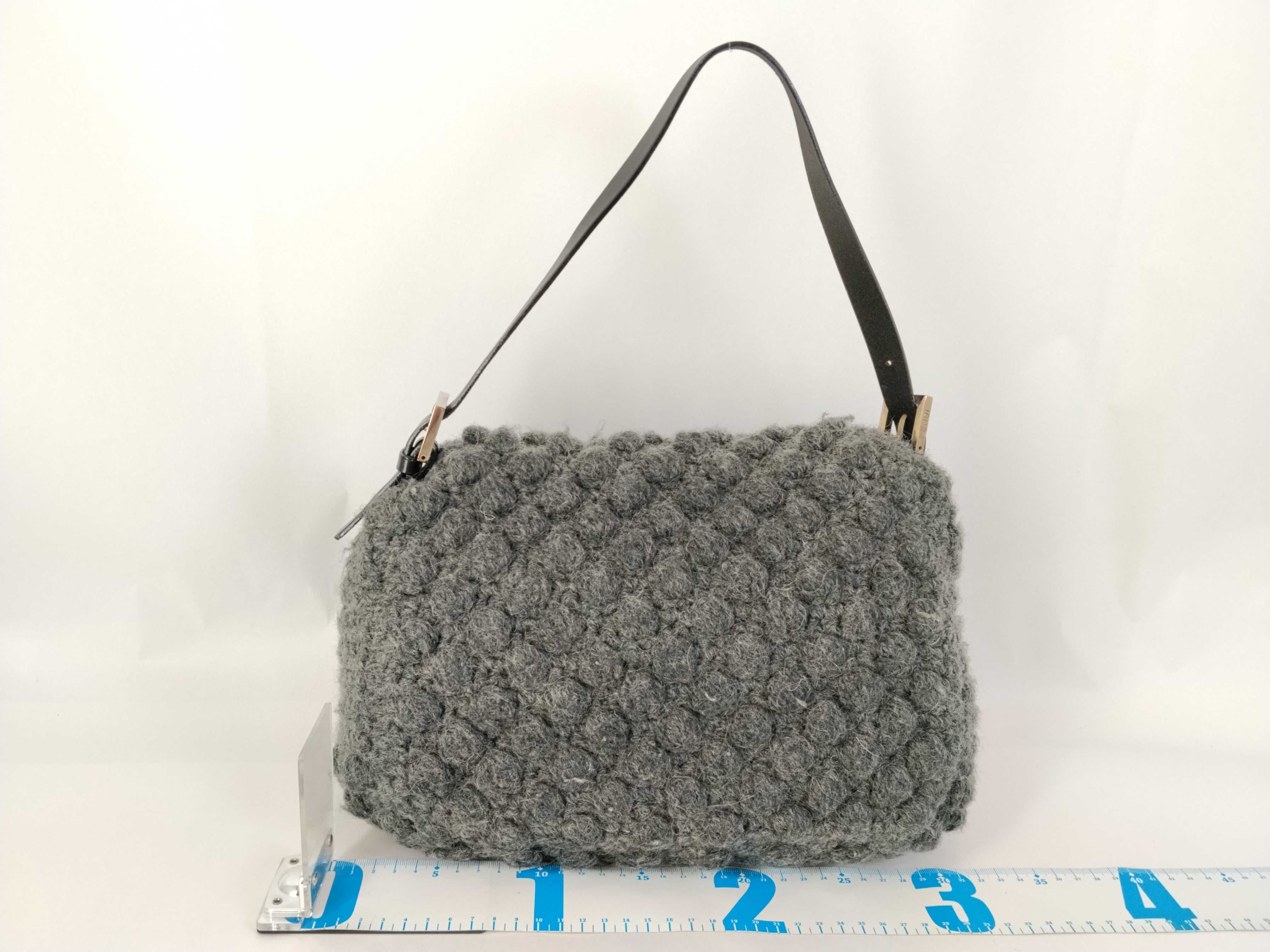 Mamma Fendi Knit Mamma Bucket Shoulder Bag — view 2