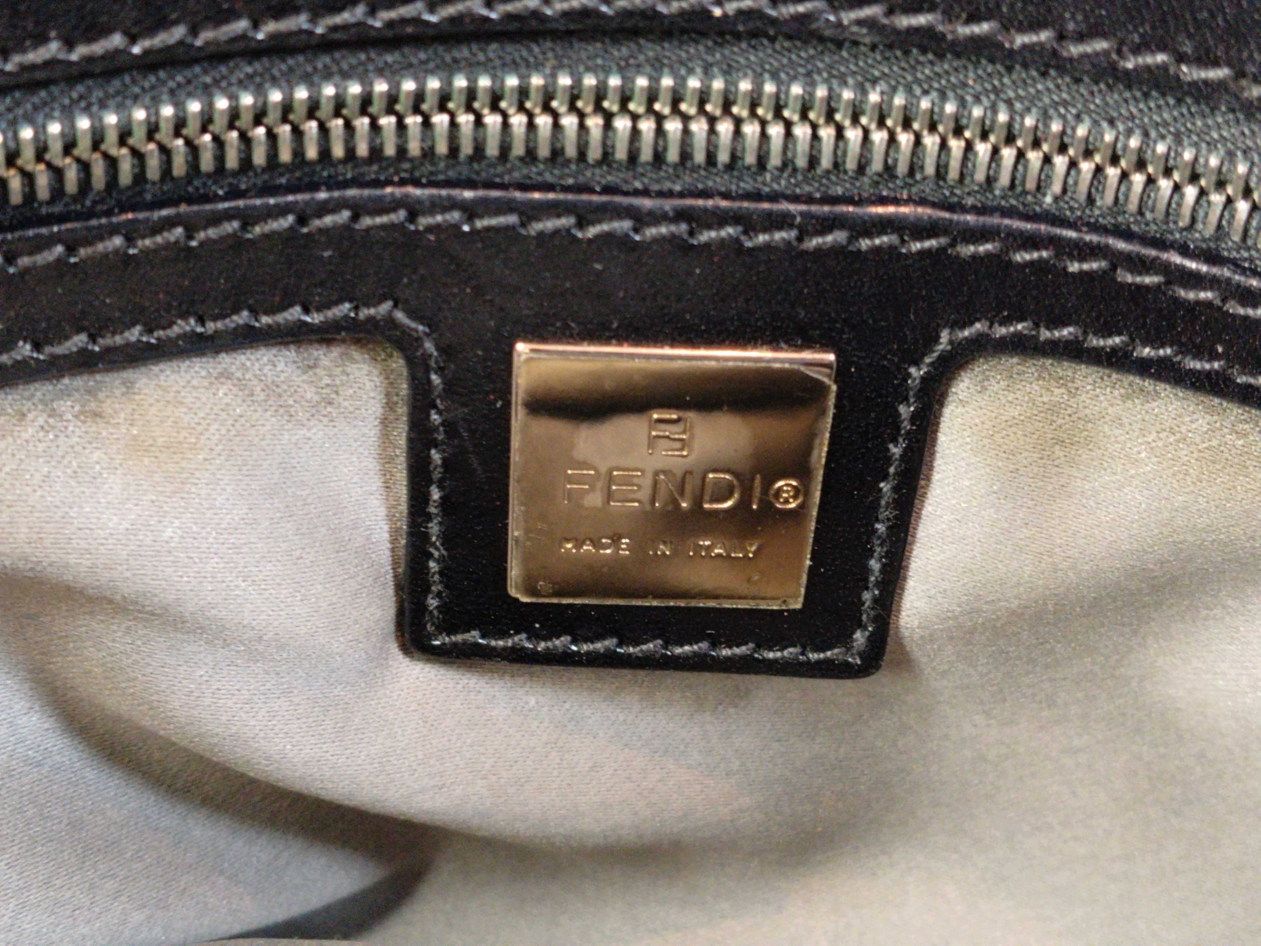 Mamma Fendi Knit Mamma Bucket Shoulder Bag — view 11