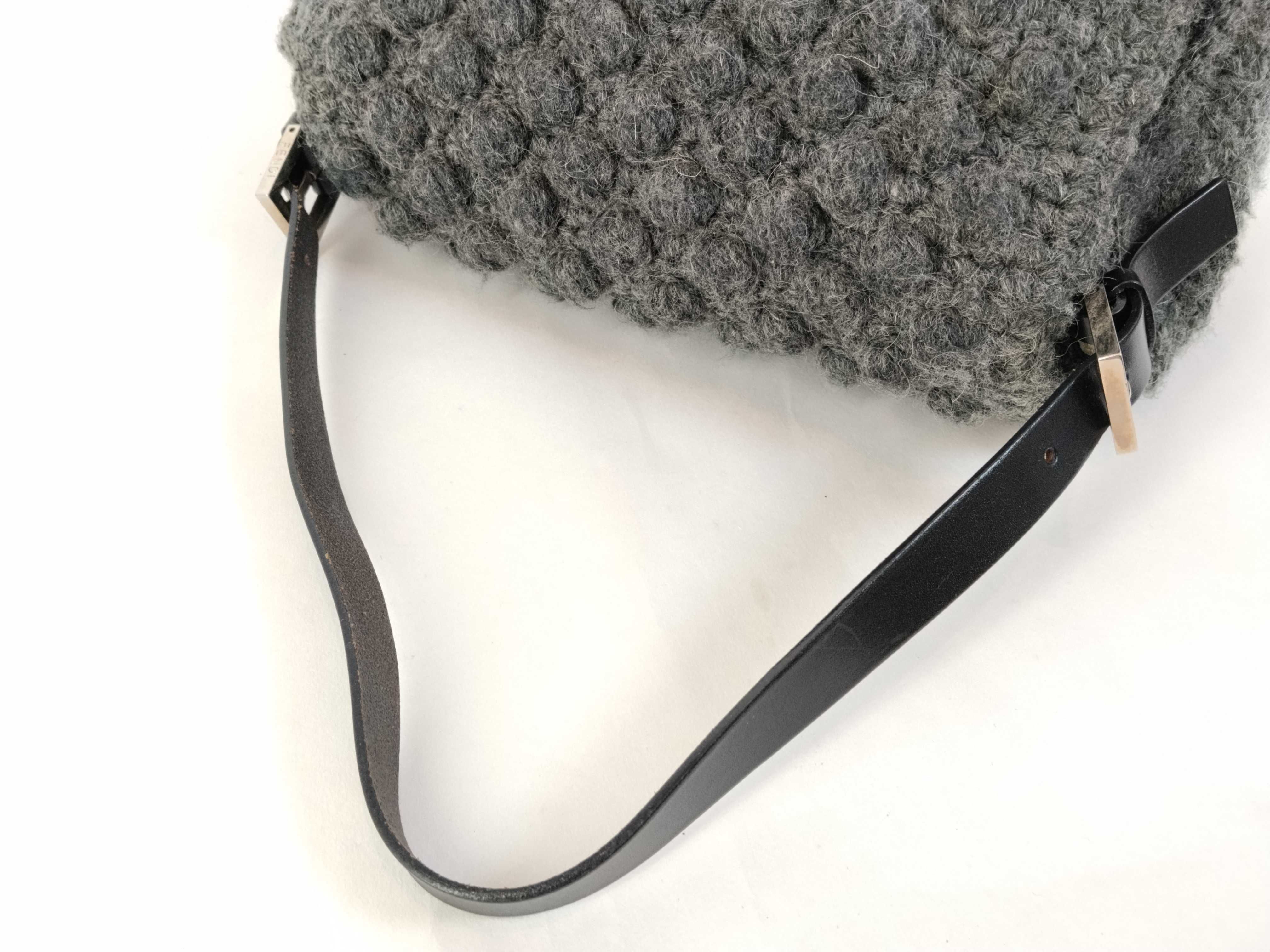 Mamma Fendi Knit Mamma Bucket Shoulder Bag — view 3