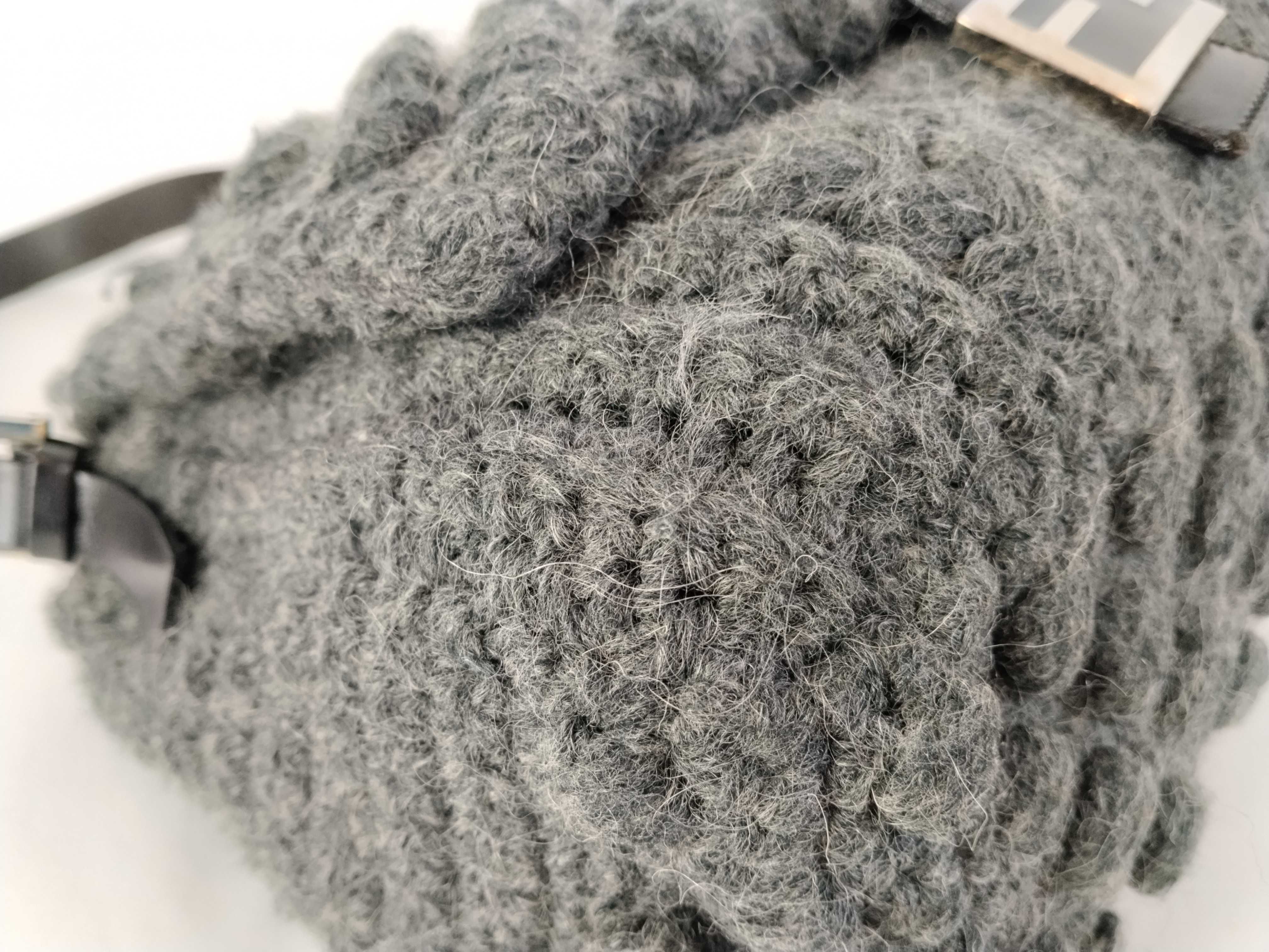 Mamma Fendi Knit Mamma Bucket Shoulder Bag — view 6