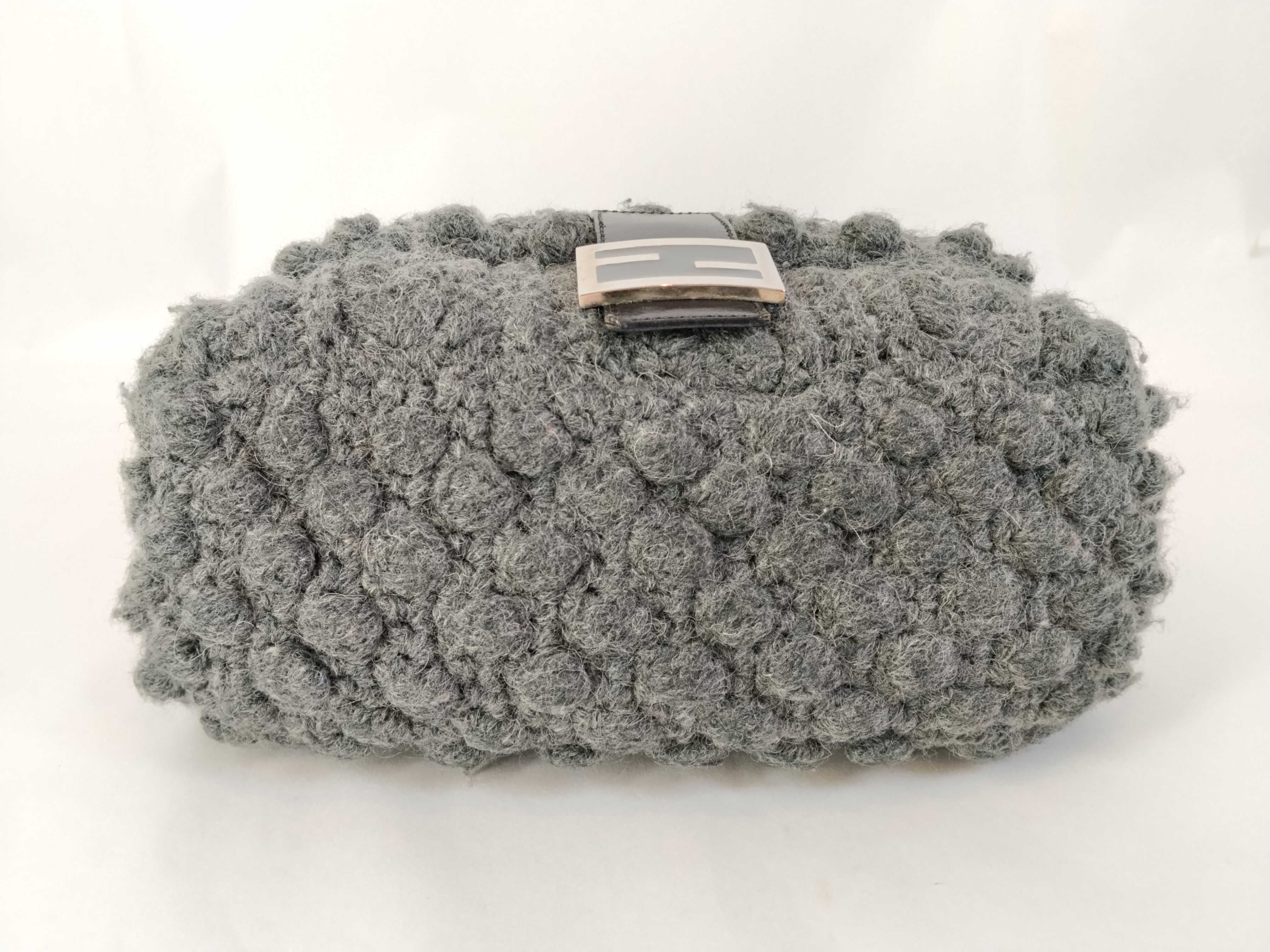 Mamma Fendi Knit Mamma Bucket Shoulder Bag — view 7
