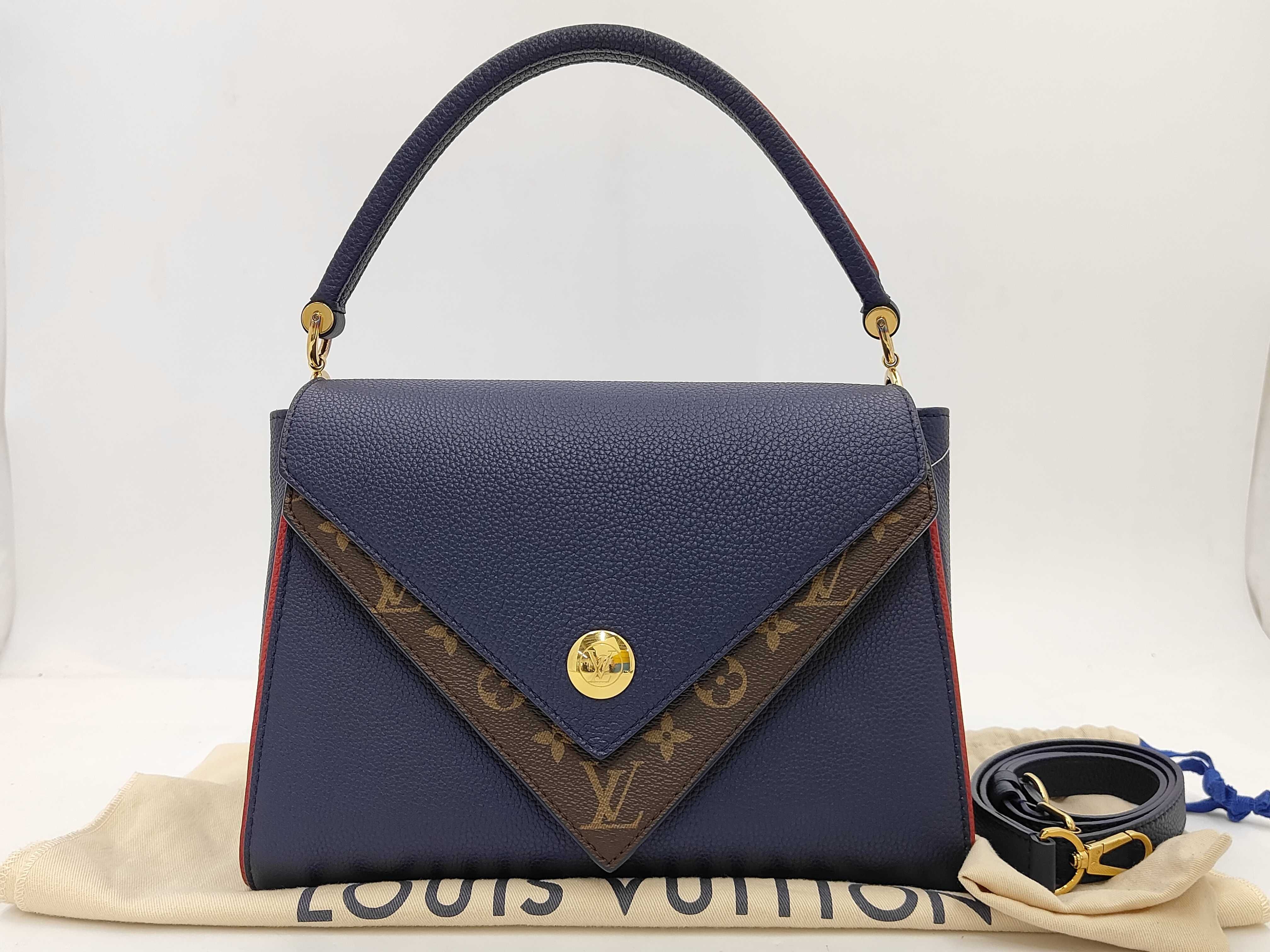 M55022 Double V 2-way bag RFID handbag