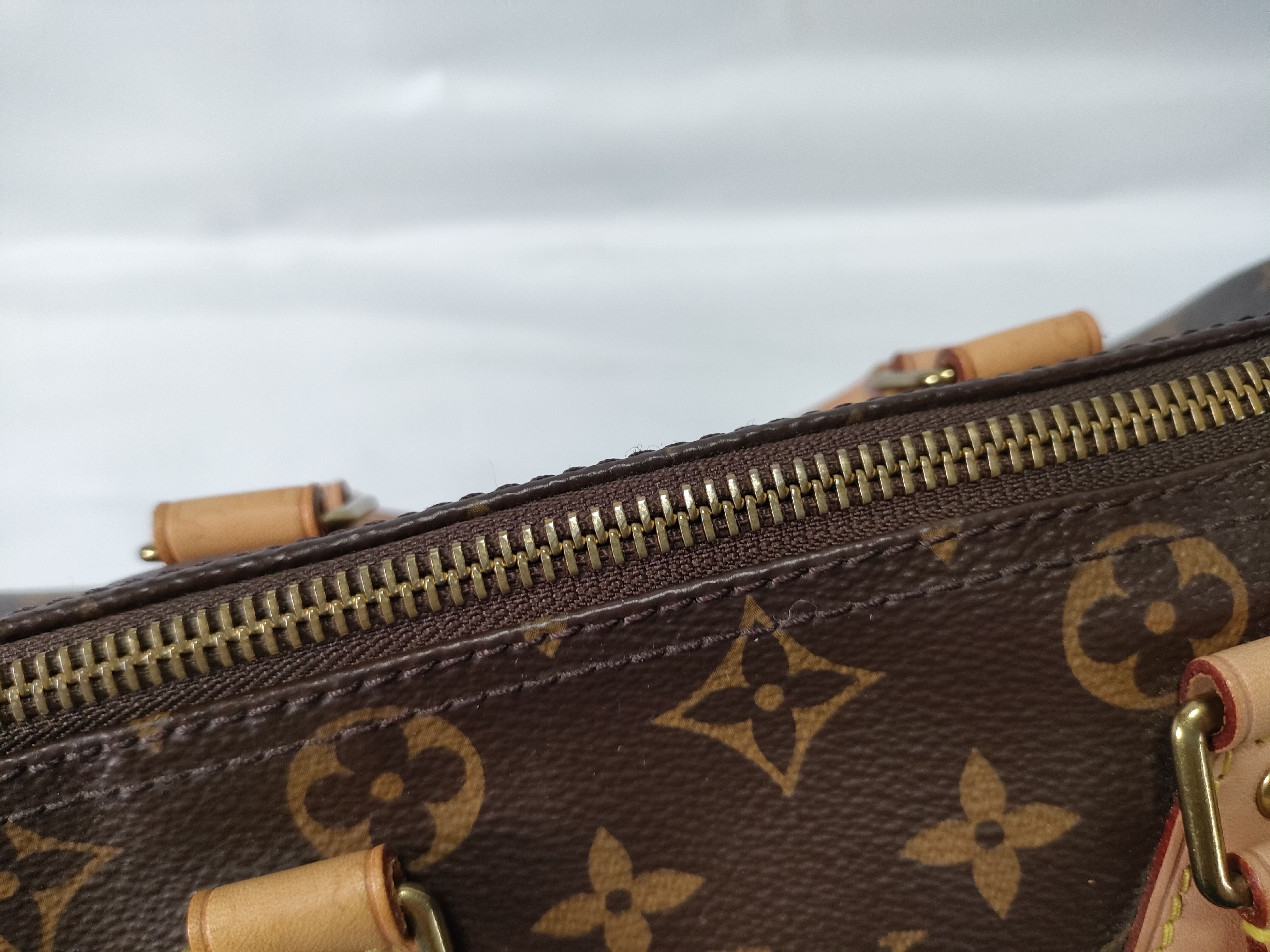 Monogram Speedy 25 Boston Bag with Dust Bag and Box — view 11