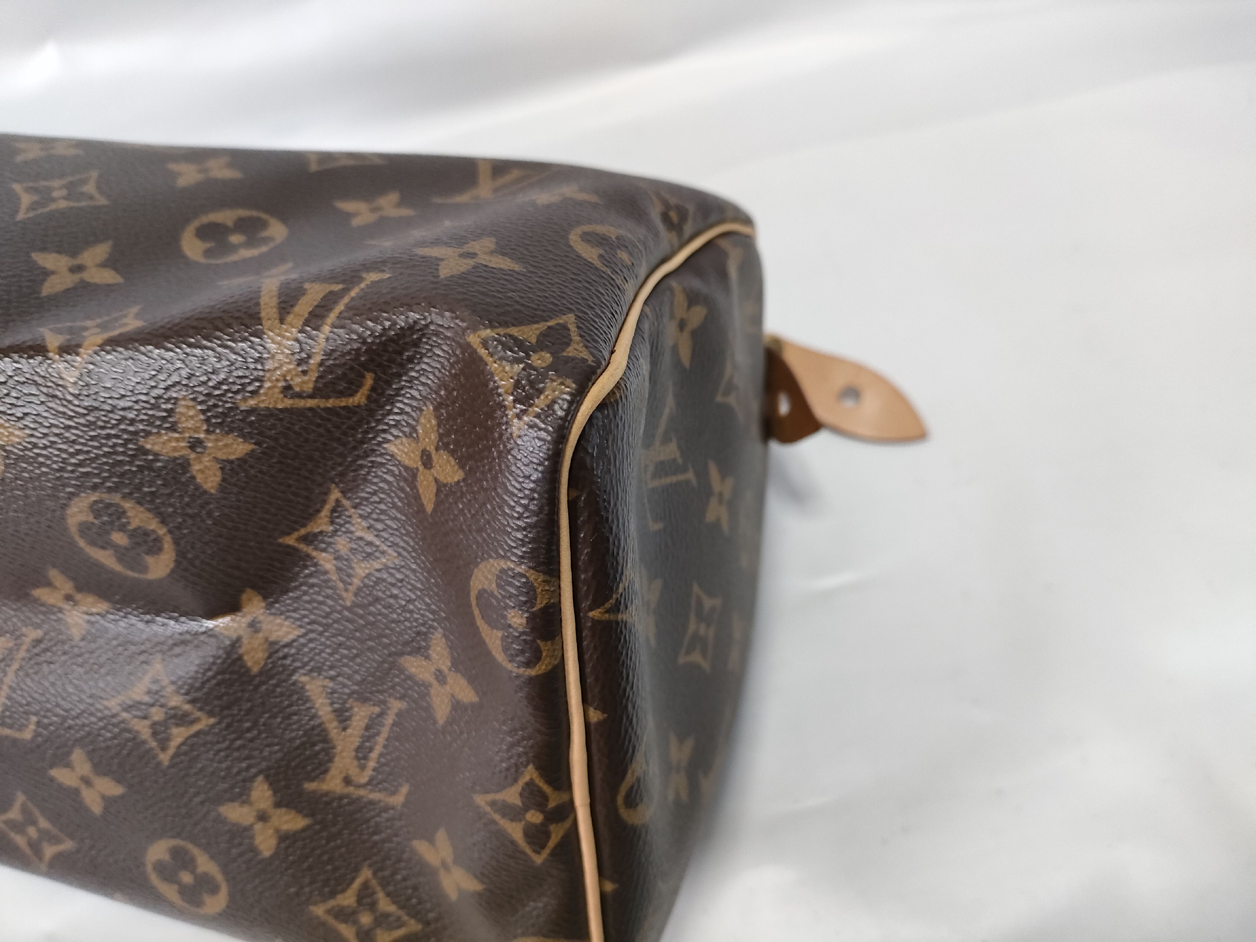 Monogram Speedy 25 Boston Bag with Dust Bag and Box — view 6