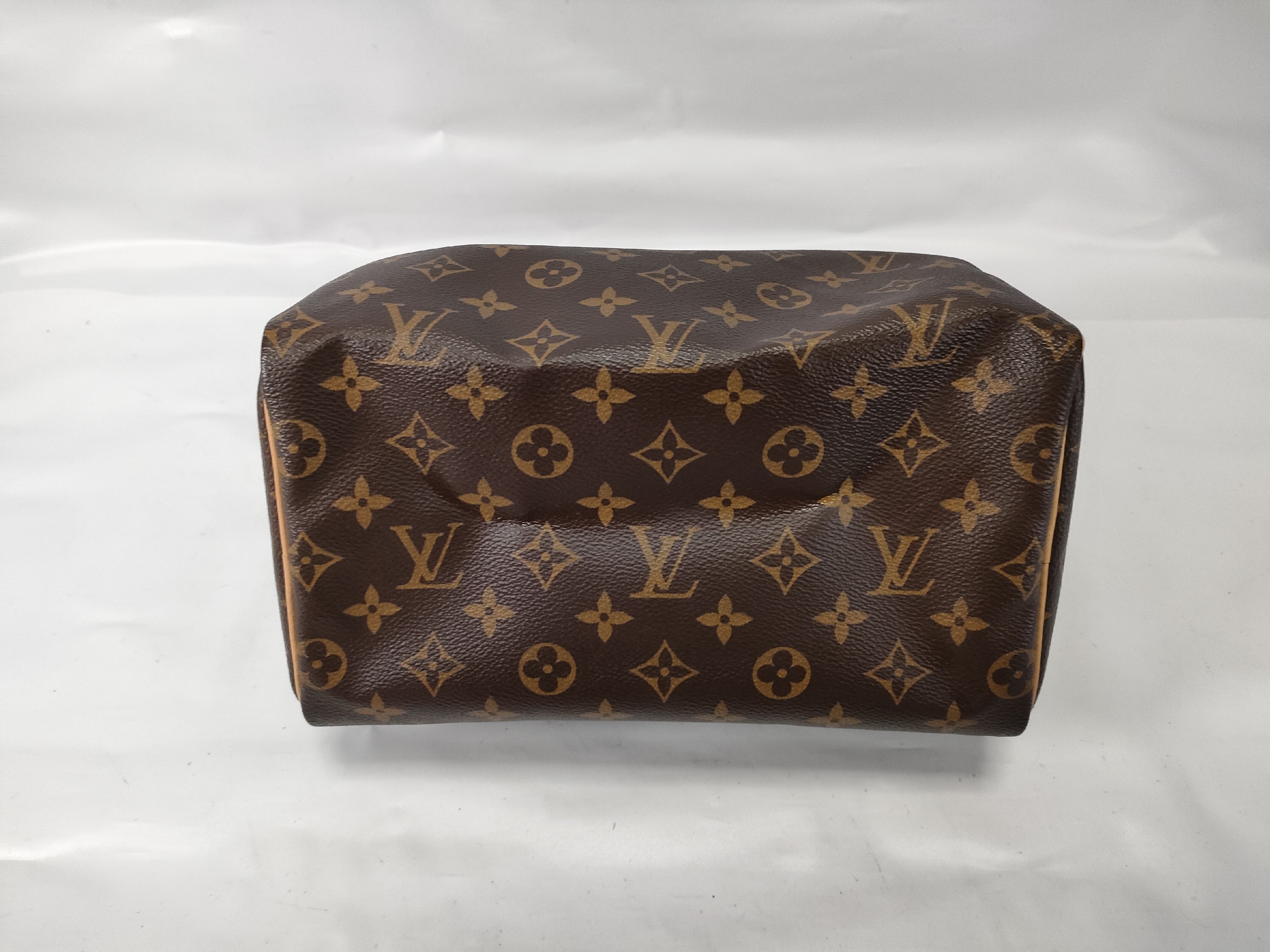 Monogram Speedy 25 Boston Bag with Dust Bag and Box — view 7