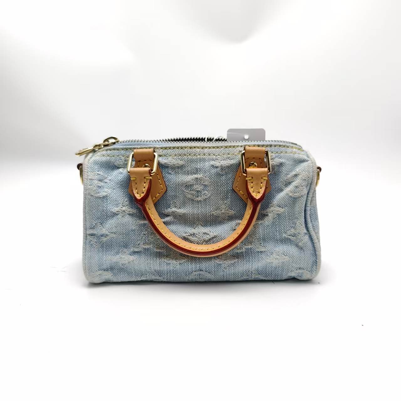【*Shipped from: China*】LOUIS VUITTON Speedy Nano Denim Shoulder Bag — view 3